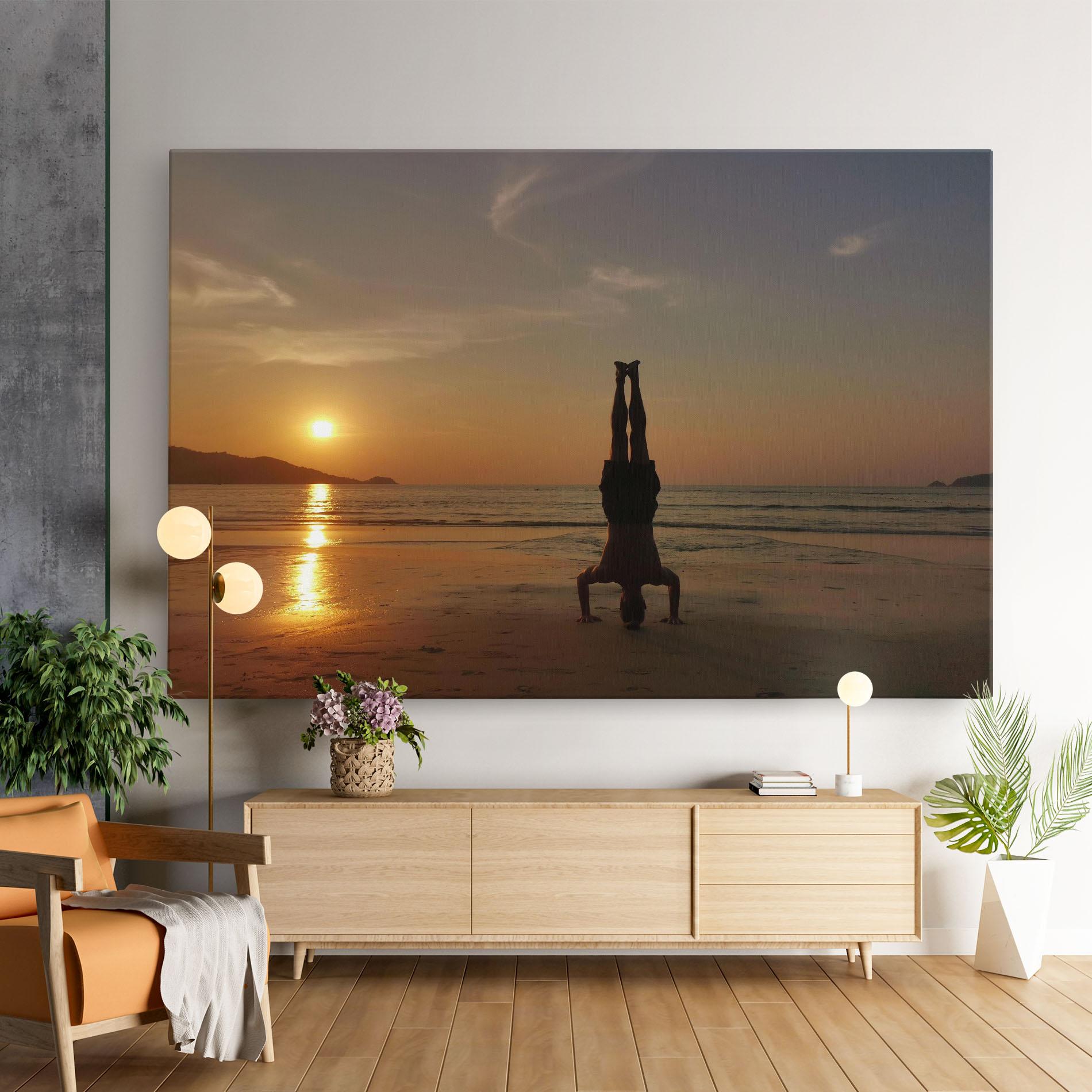 Картина на платно Inner Inhale mockup 9