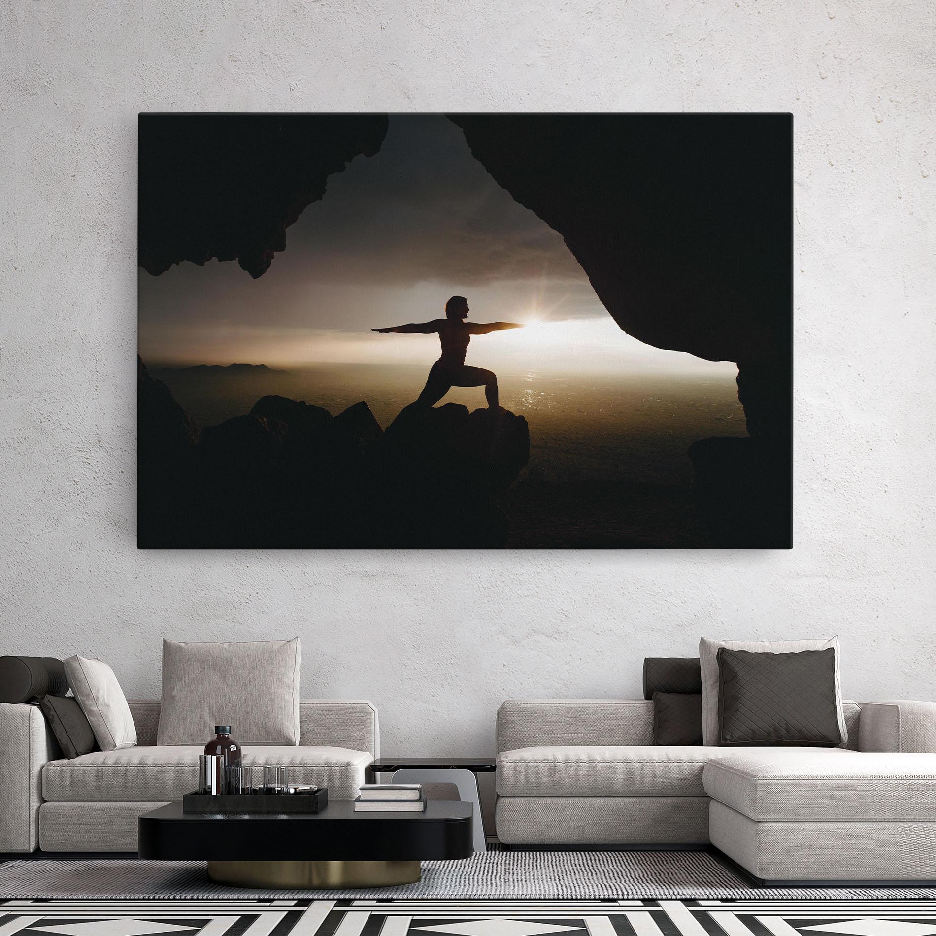 Картина на платно Harmony Hues mockup 2