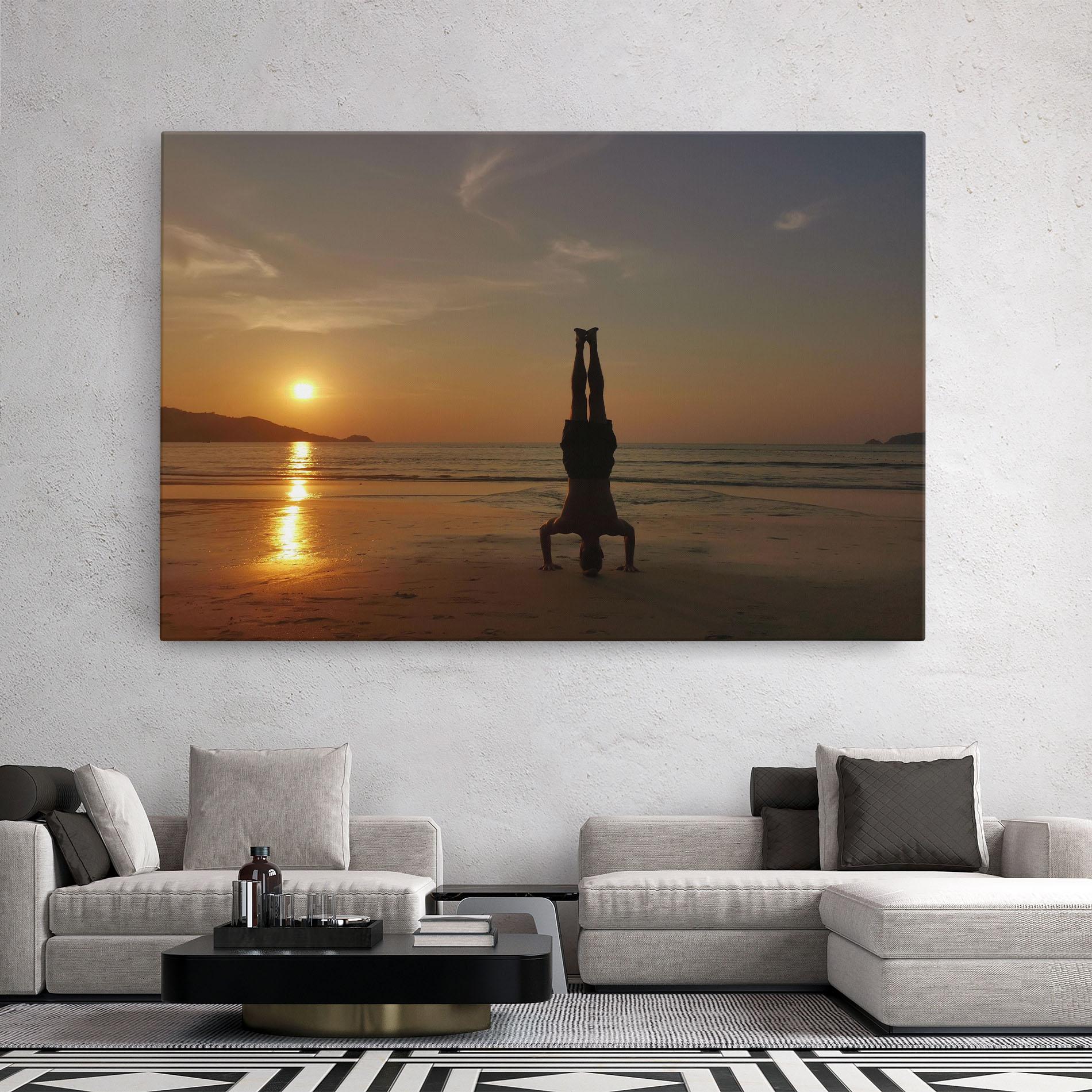 Картина на платно Inner Inhale mockup 2