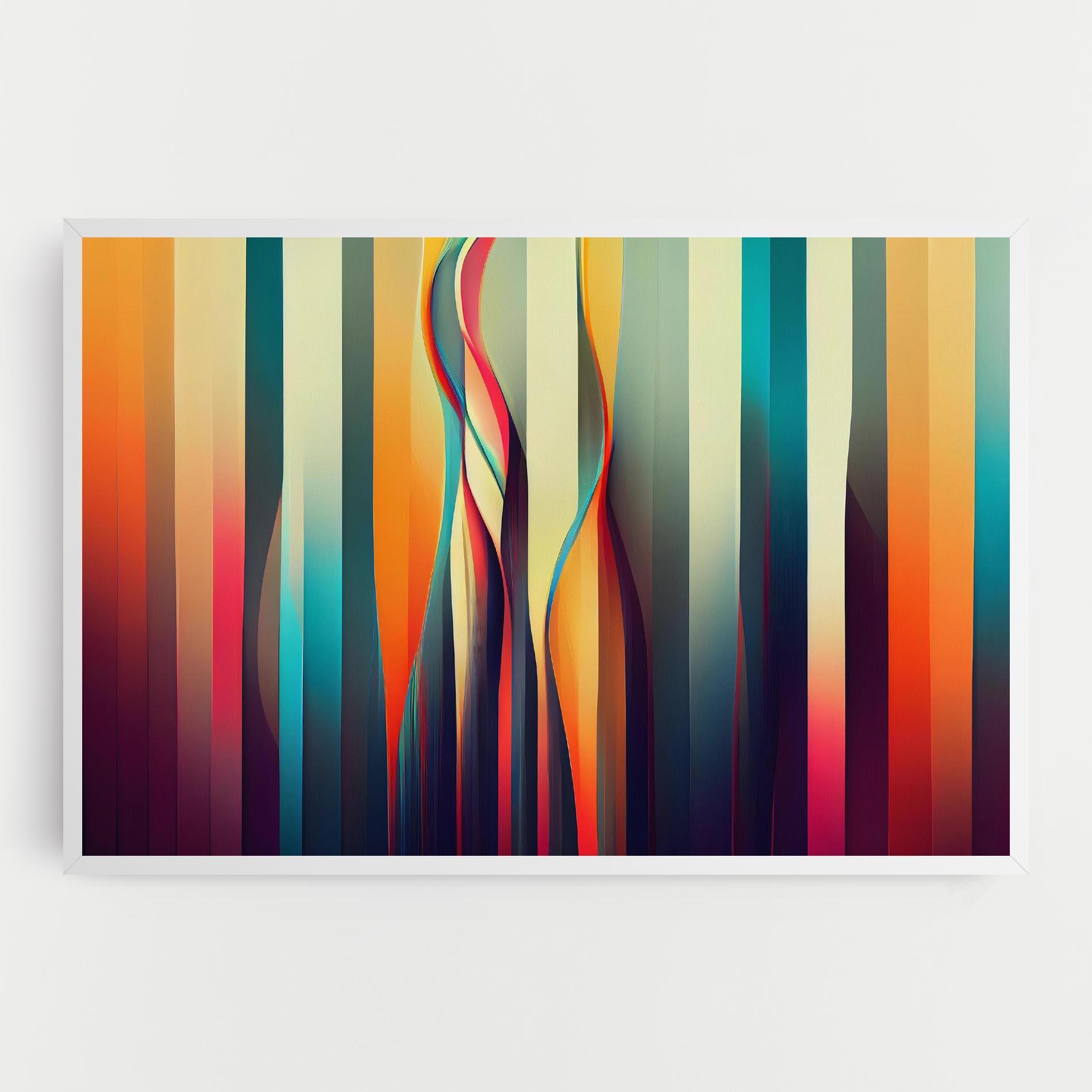 Картина на платно Colorful Geometric Background mockup 0