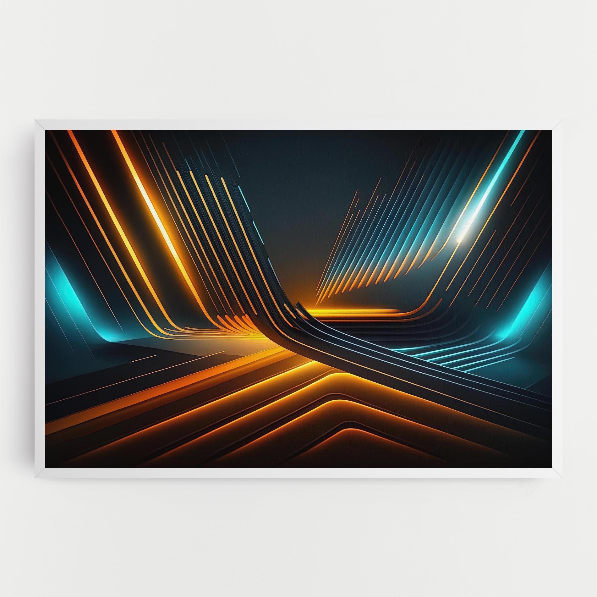 Картина на платно Futuristic Background mockup 0