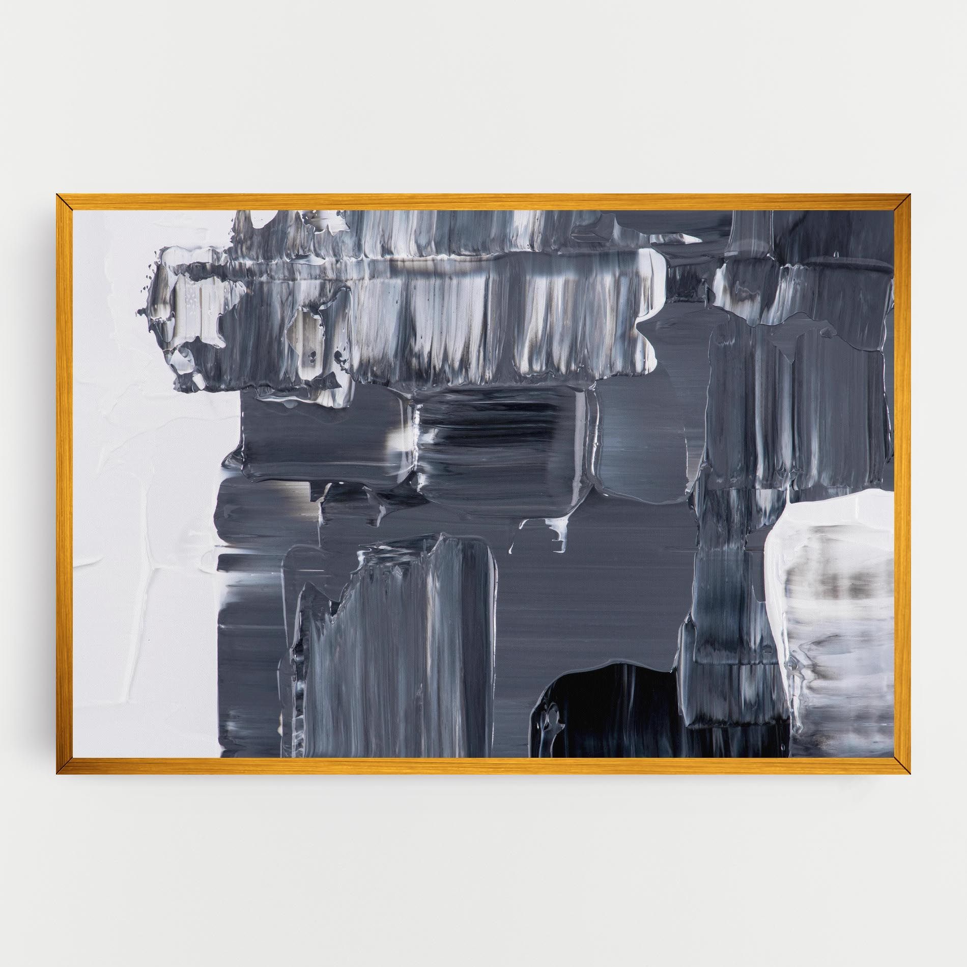 Black Acrylic Painting mockup 0