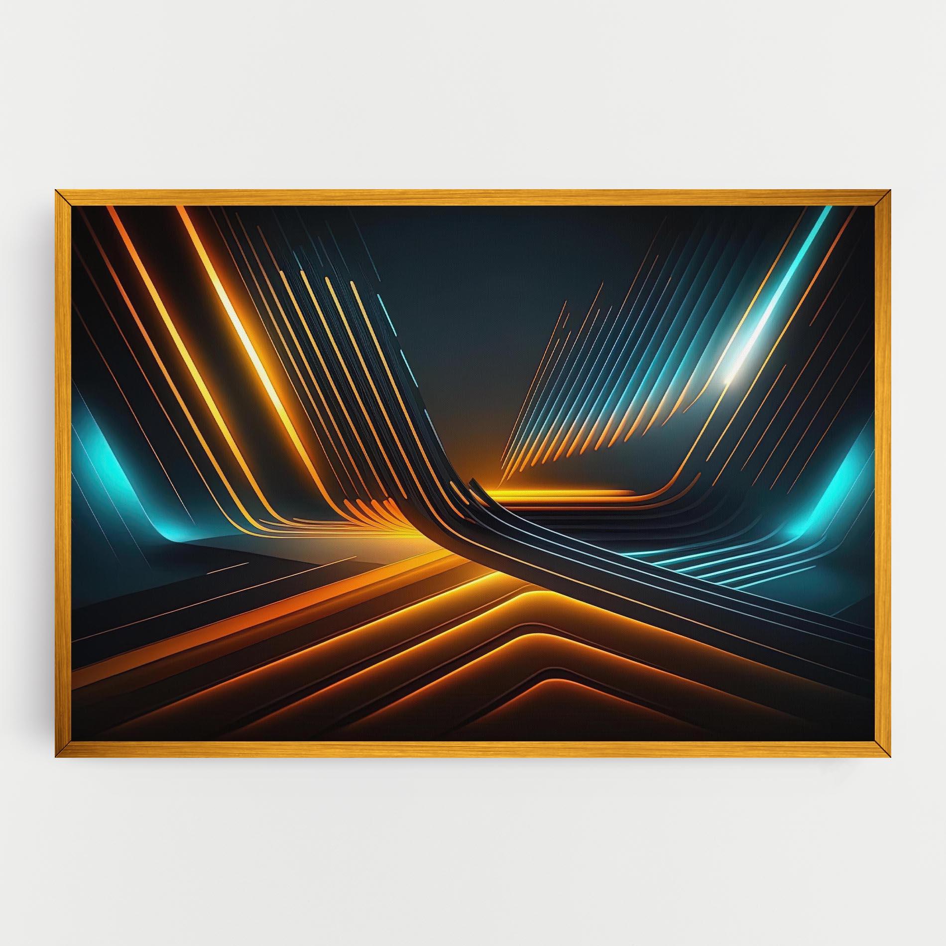 Картина на платно Futuristic Background mockup 0