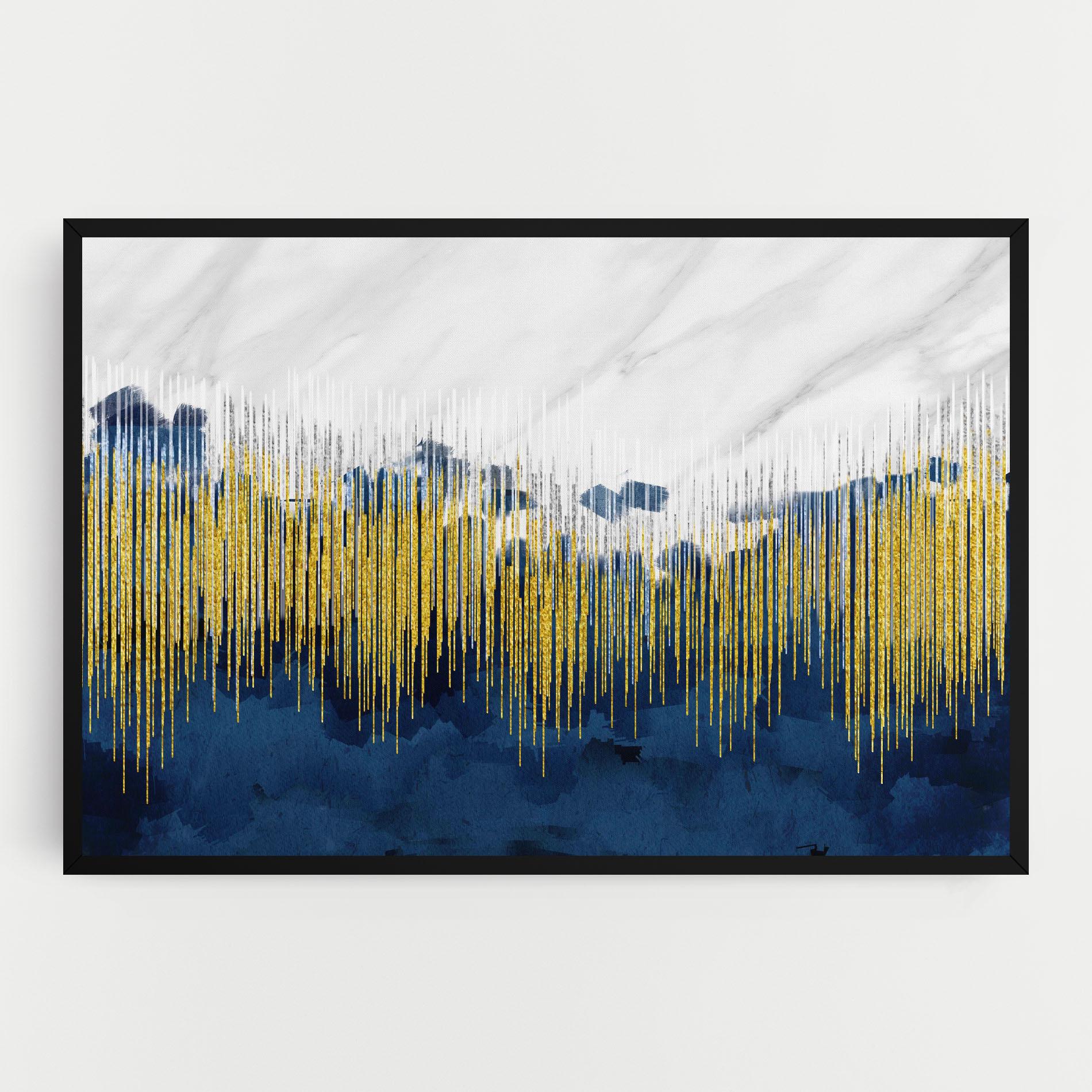 Картина на платно Abstract Marble Art mockup 0