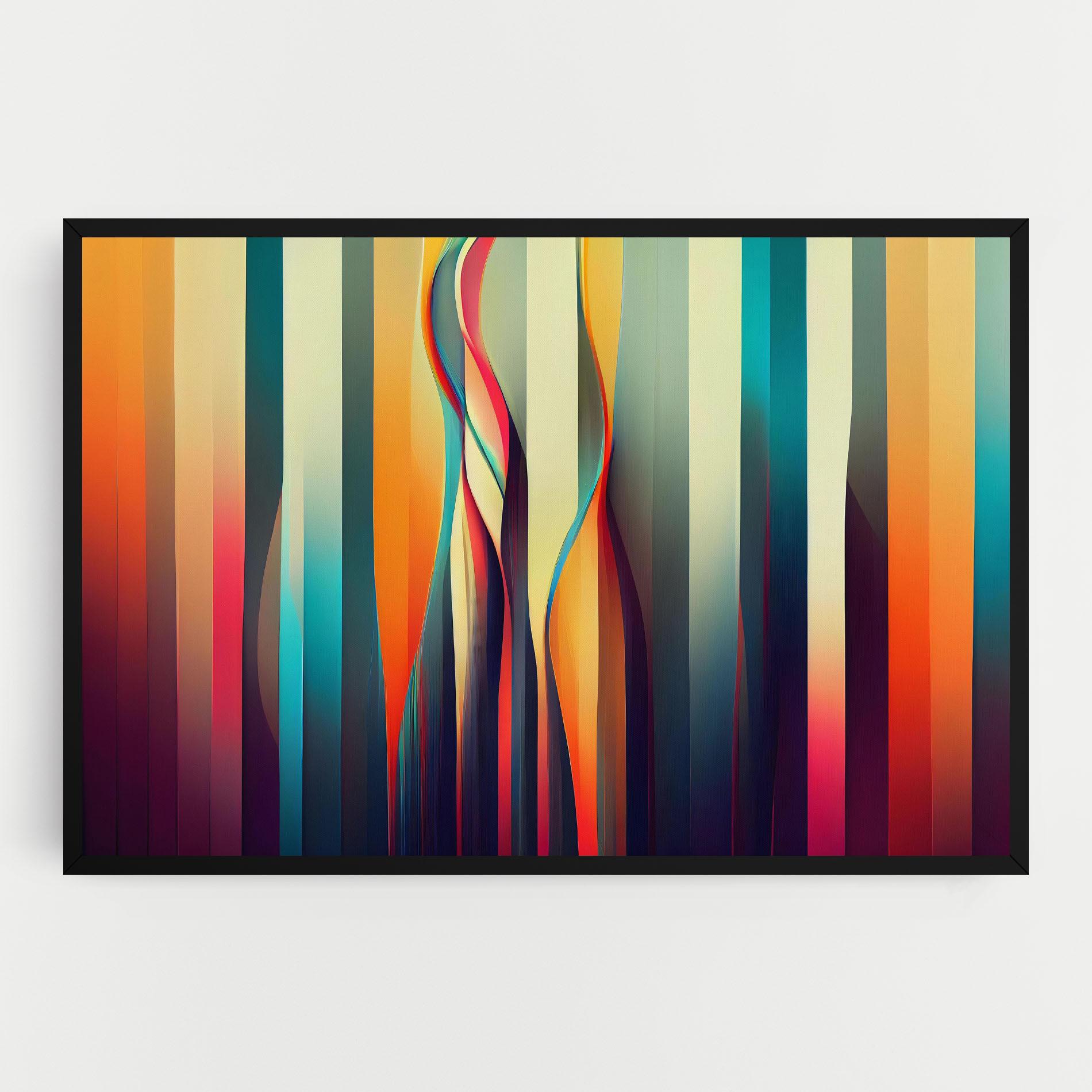 Картина на платно Colorful Geometric Background mockup 0