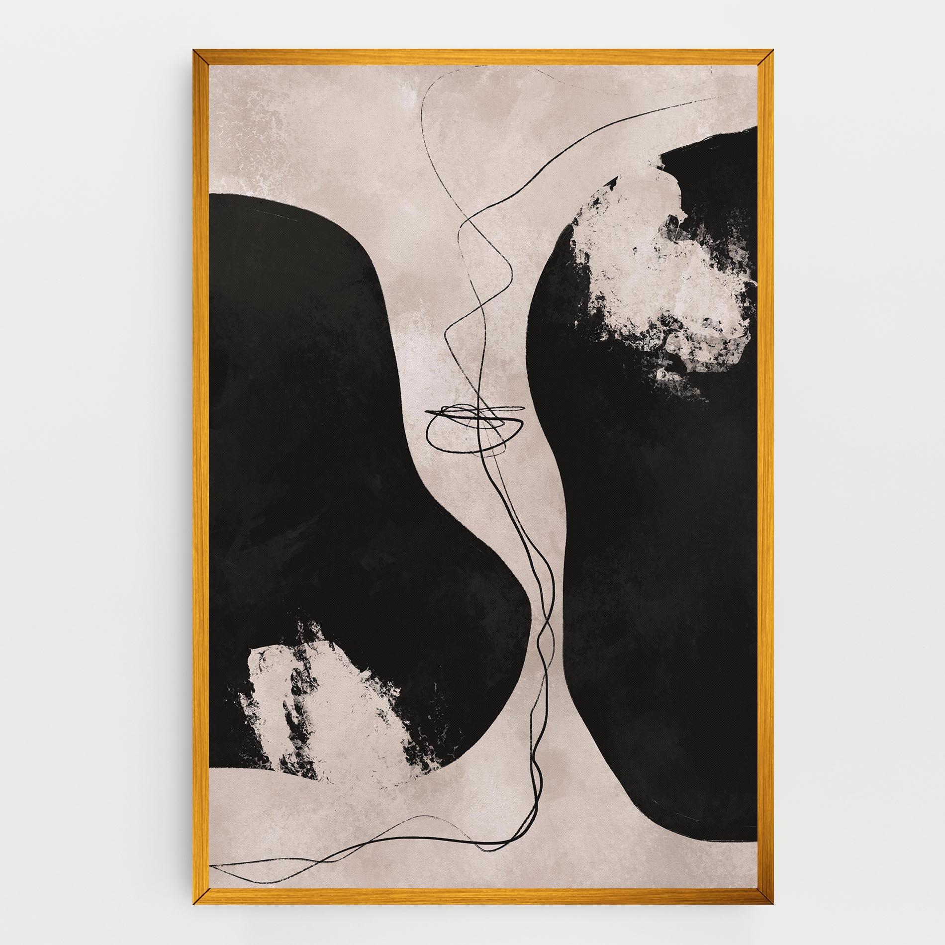 Картина на платно Modern Brushstrokes mockup 0