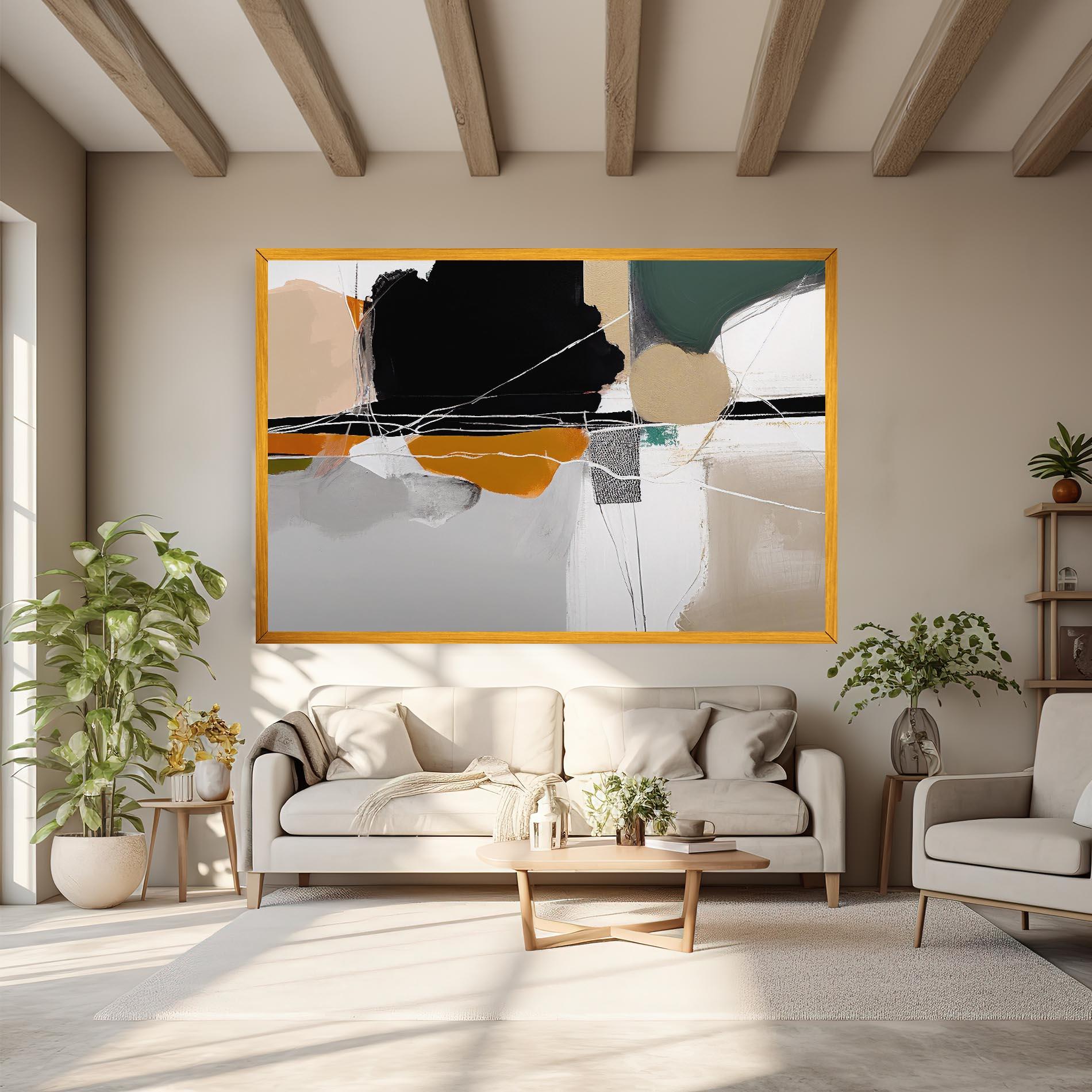 Картина на платно Abstract Ornament Prints mockup 6