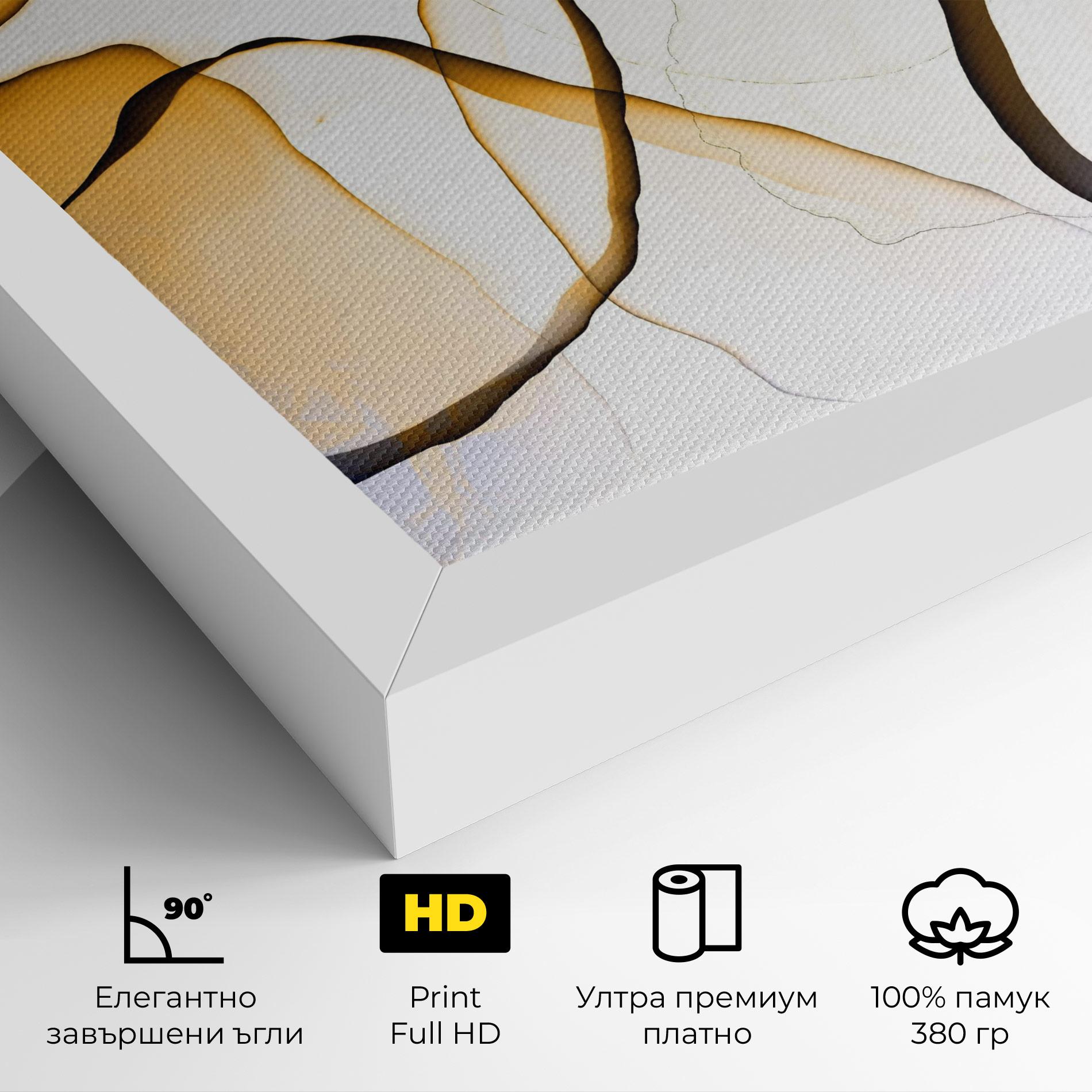 Картина на платно Abstract Alcohol Ink mockup 4