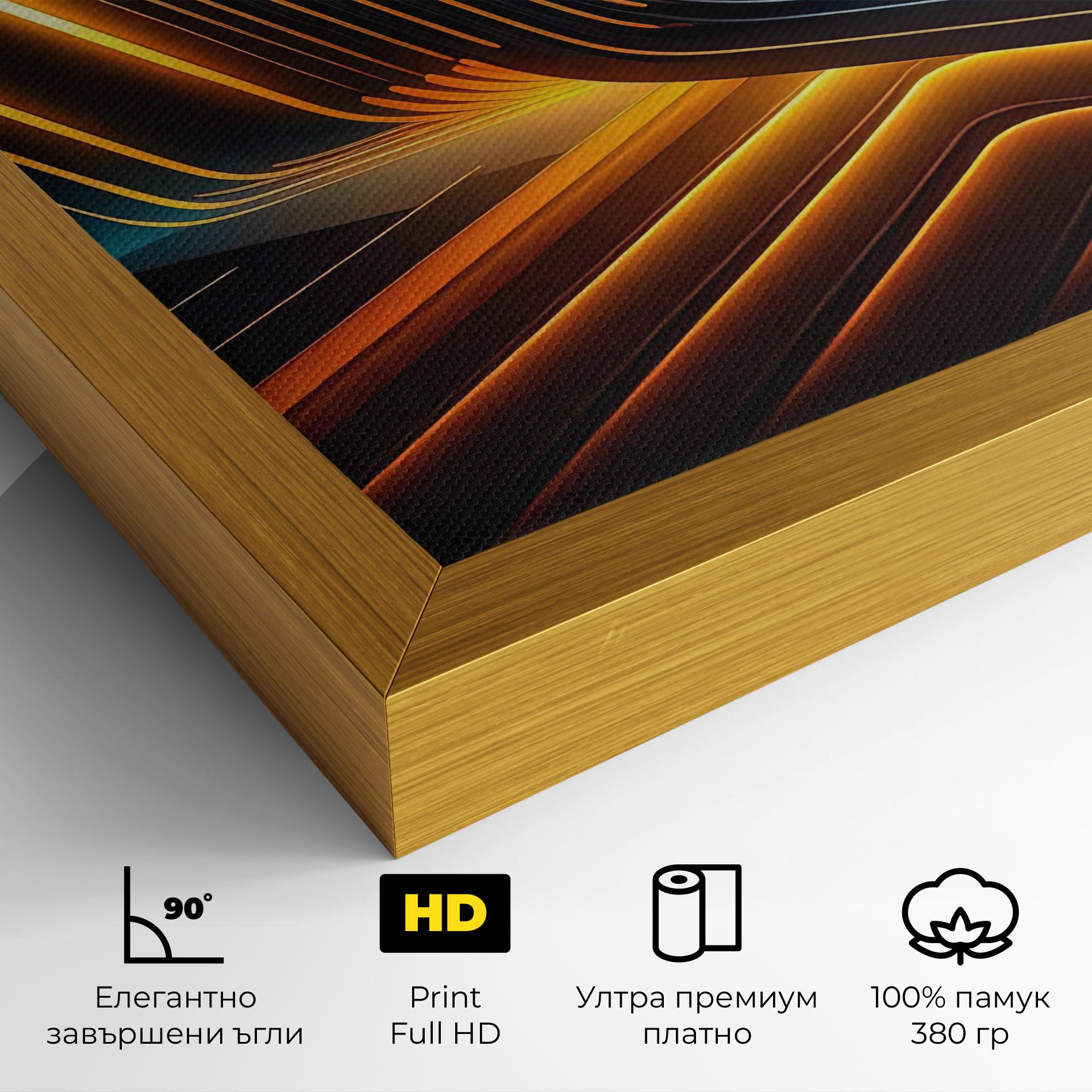 Картина на платно Futuristic Background mockup 4