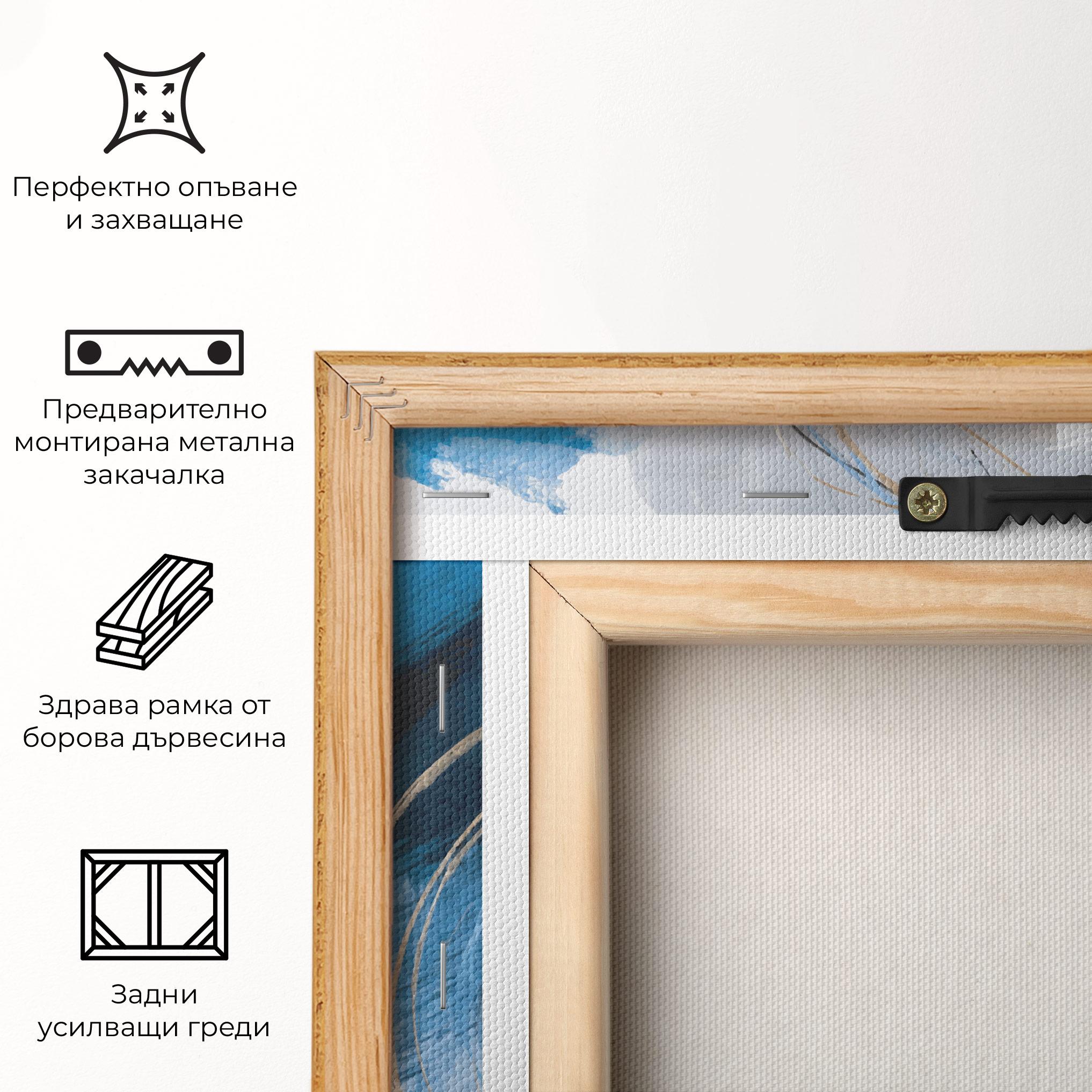 Картина на платно Beautiful Abstract Painting mockup 5