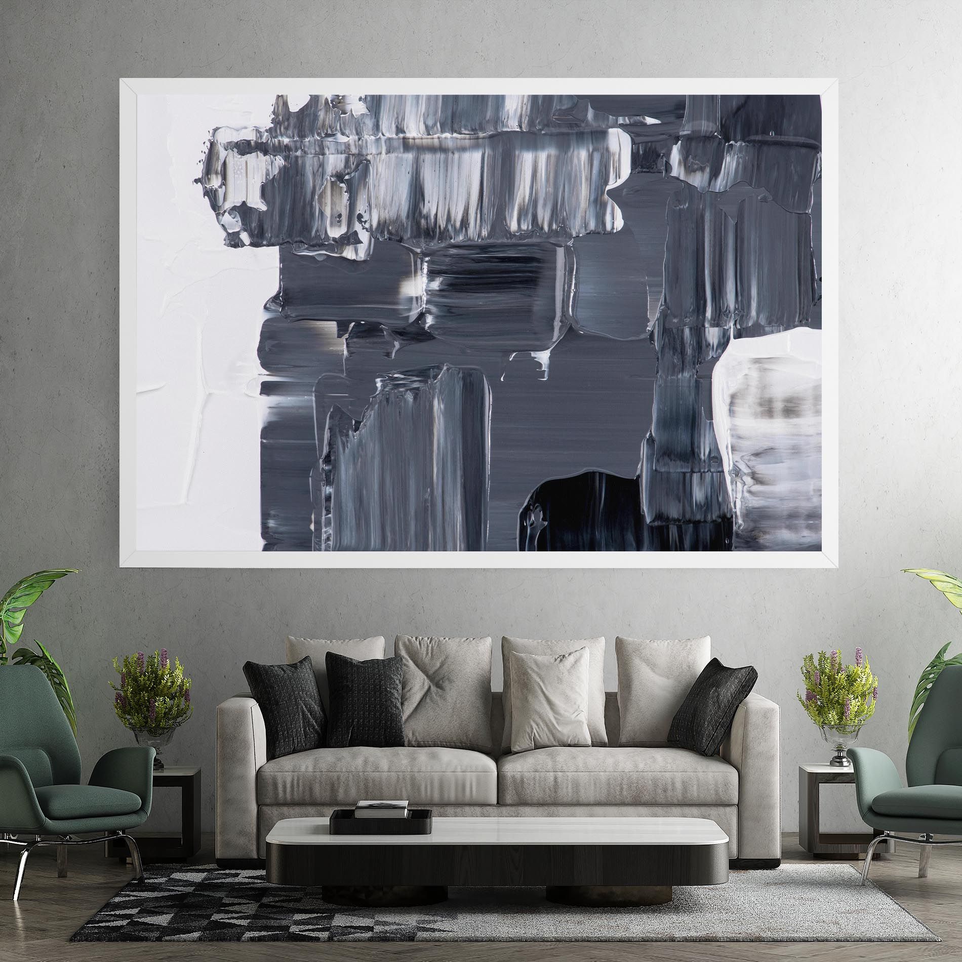 Black Acrylic Painting mockup 7