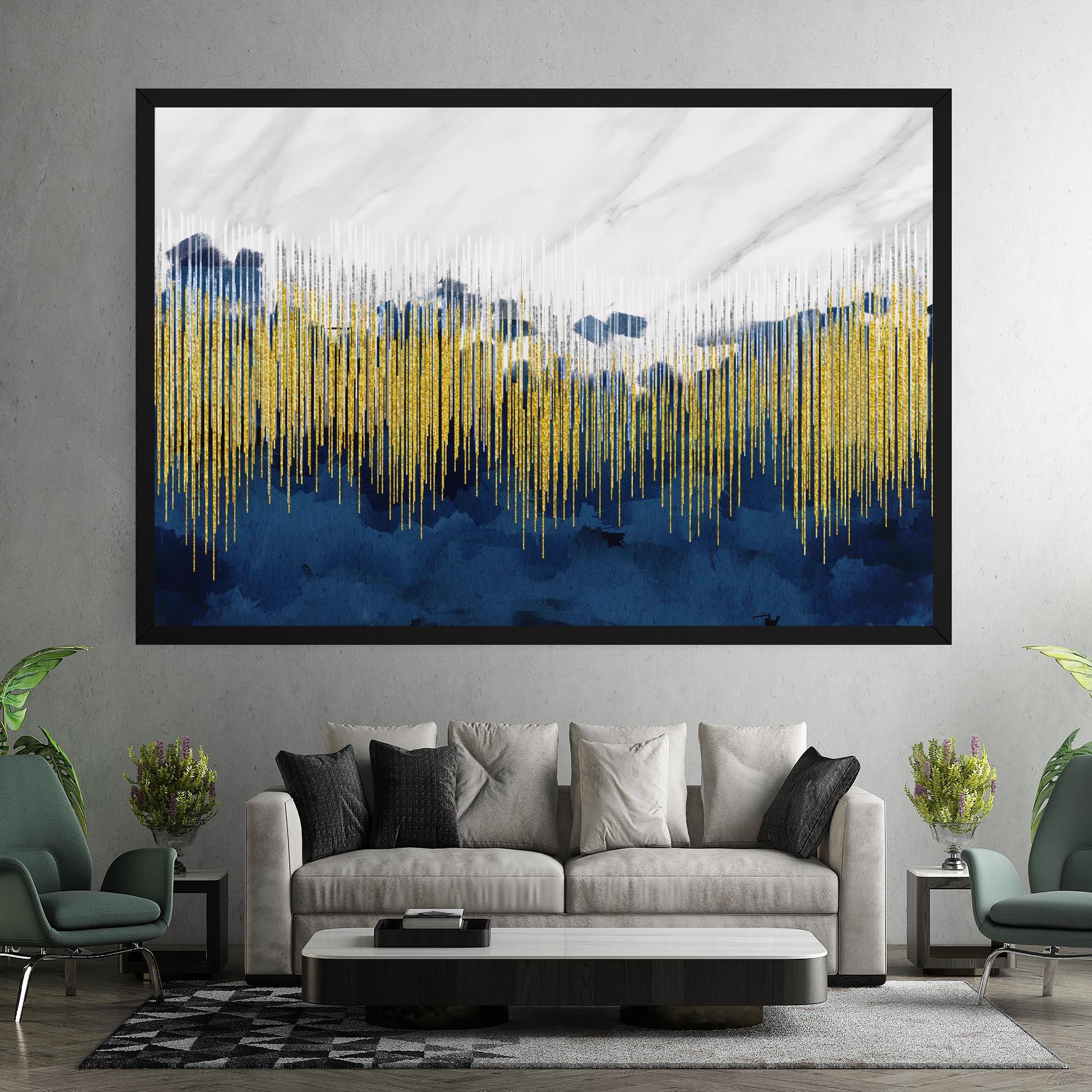 Картина на платно Abstract Marble Art mockup 7