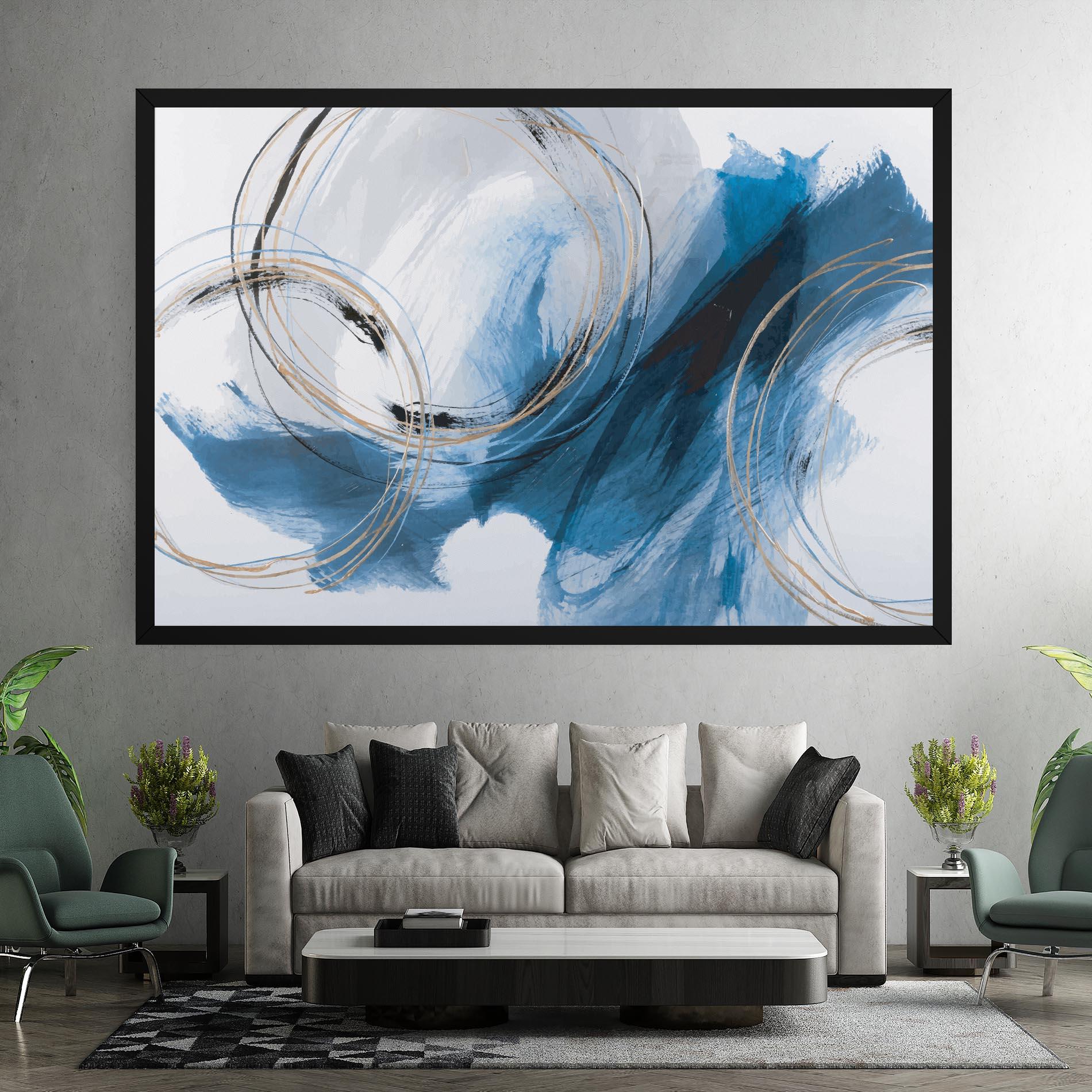 Картина на платно Beautiful Abstract Painting mockup 7