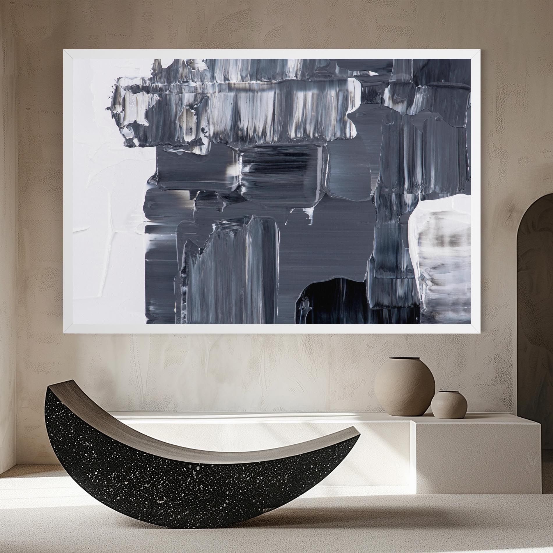 Black Acrylic Painting mockup 8