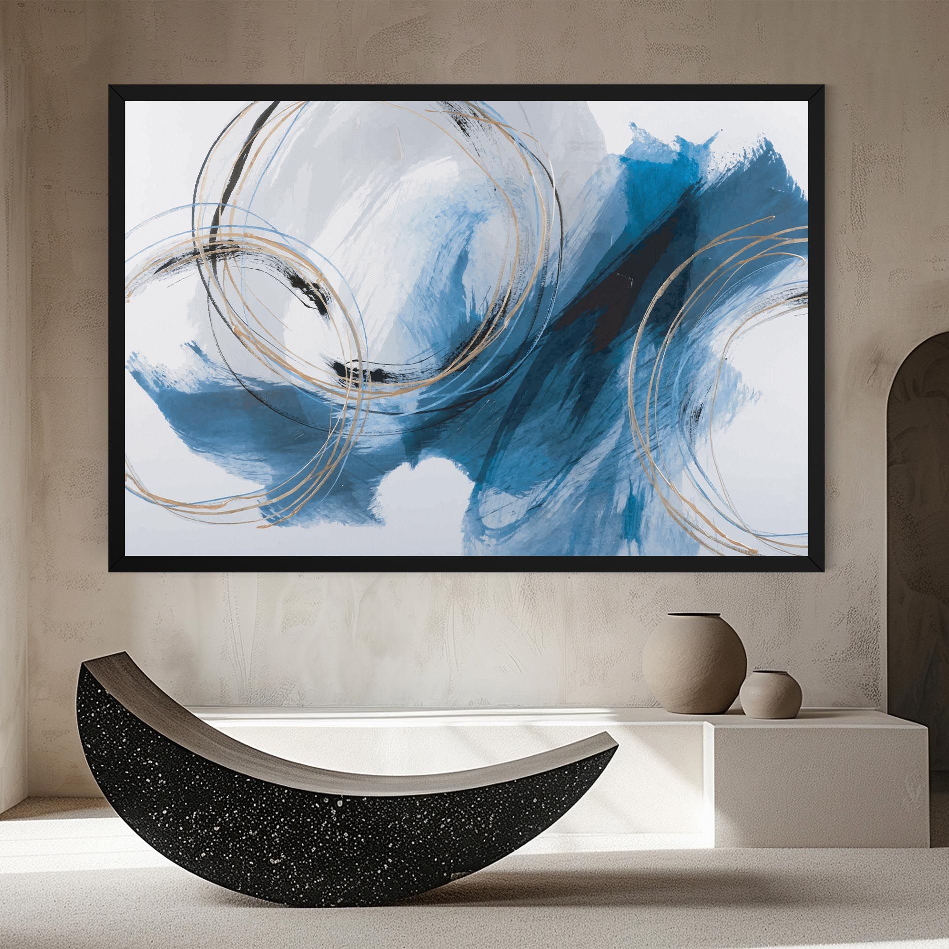 Beautiful Abstract Painting mockup 8