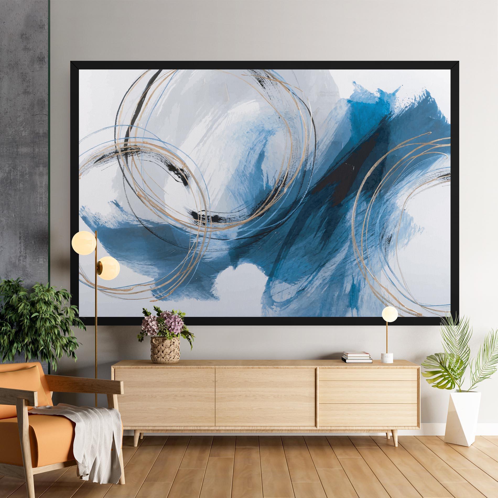 Картина на платно Beautiful Abstract Painting mockup 9