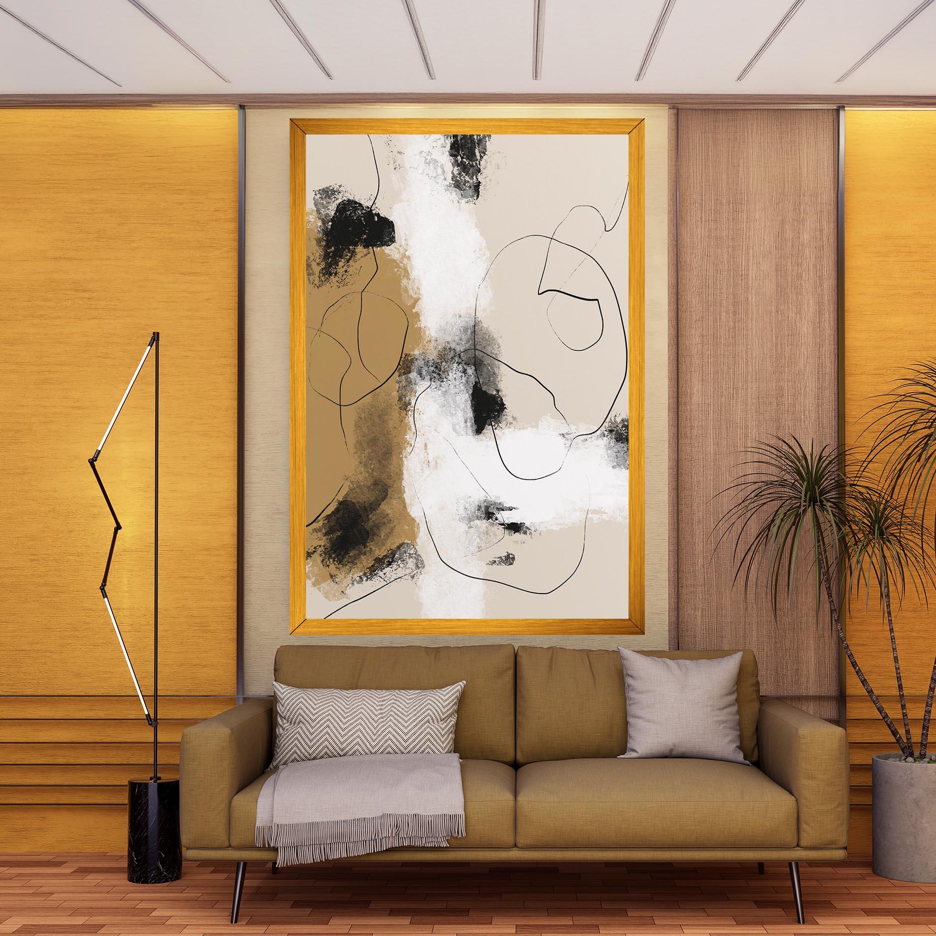 Картина на платно Unique Acrylic Paintings mockup 9