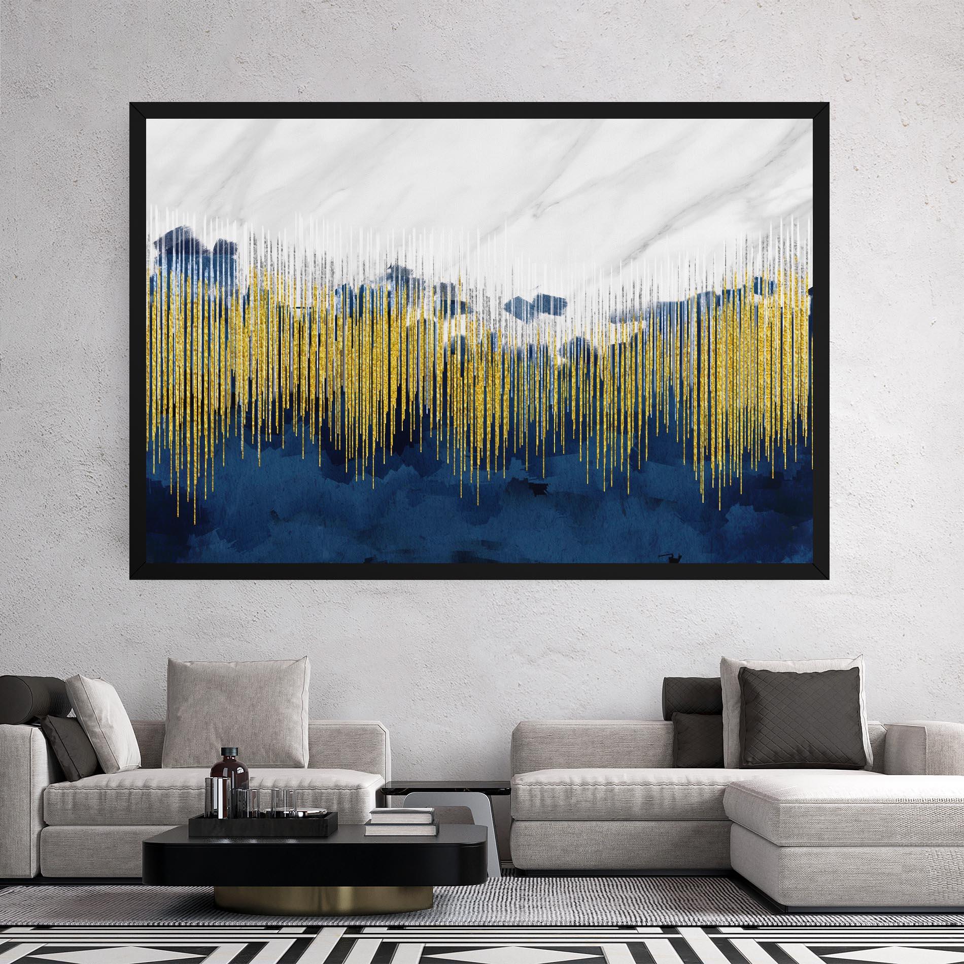 Картина на платно Abstract Marble Art mockup 2