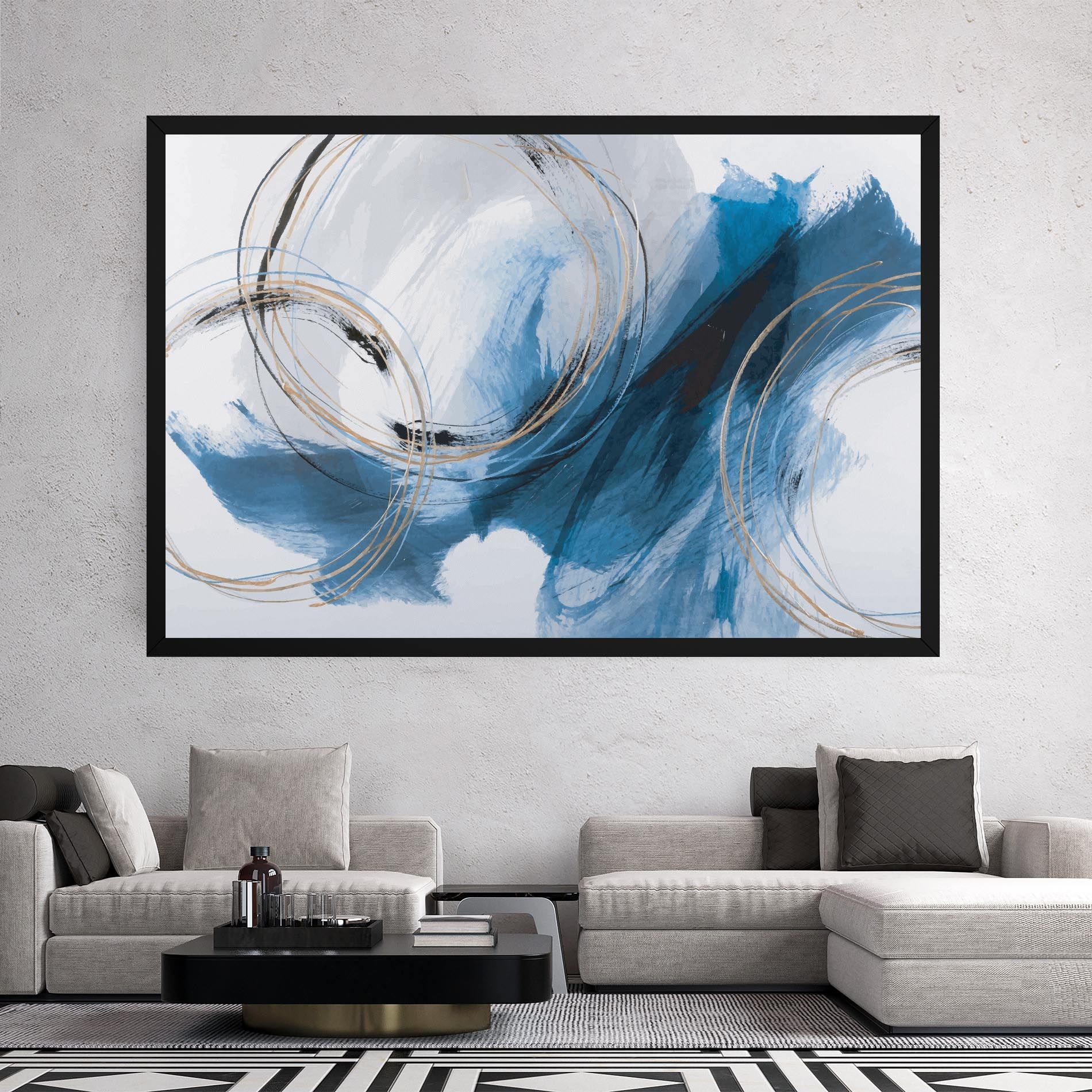 Beautiful Abstract Painting mockup 2