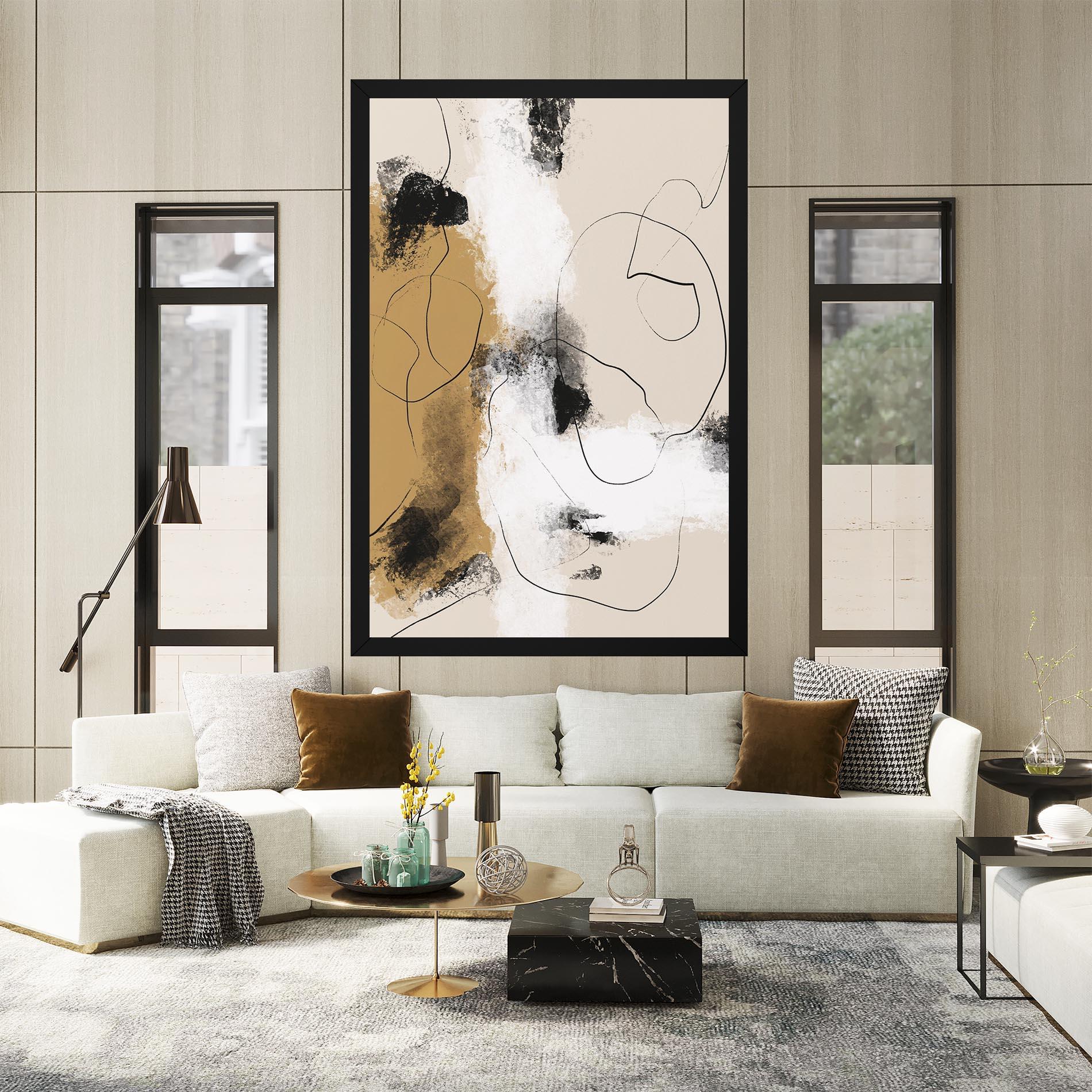 Картина на платно Unique Acrylic Paintings mockup 2