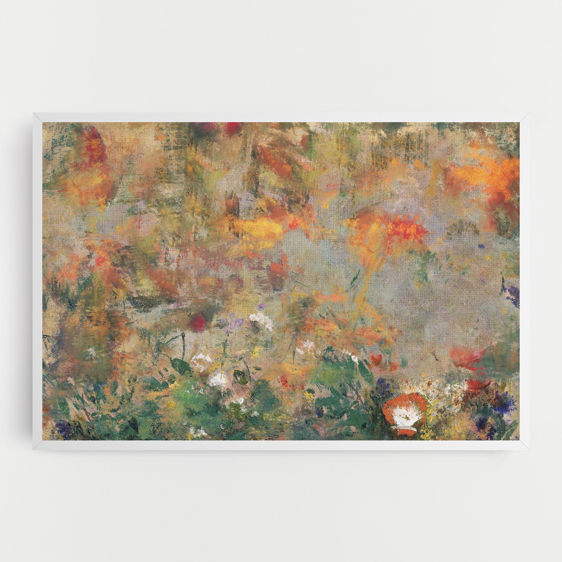 Картина на платно Abstract Flowers mockup 0