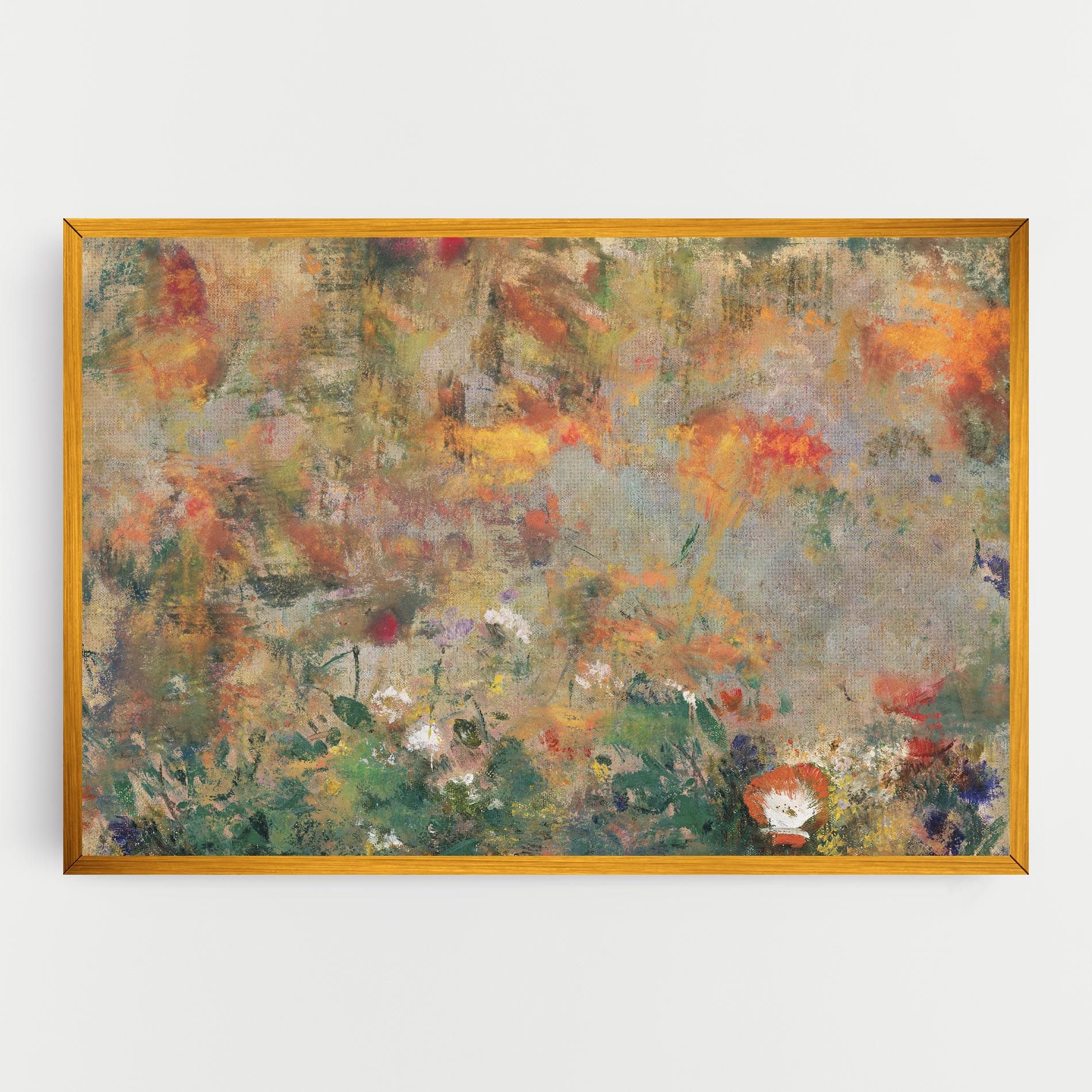 Abstract Flowers mockup 0