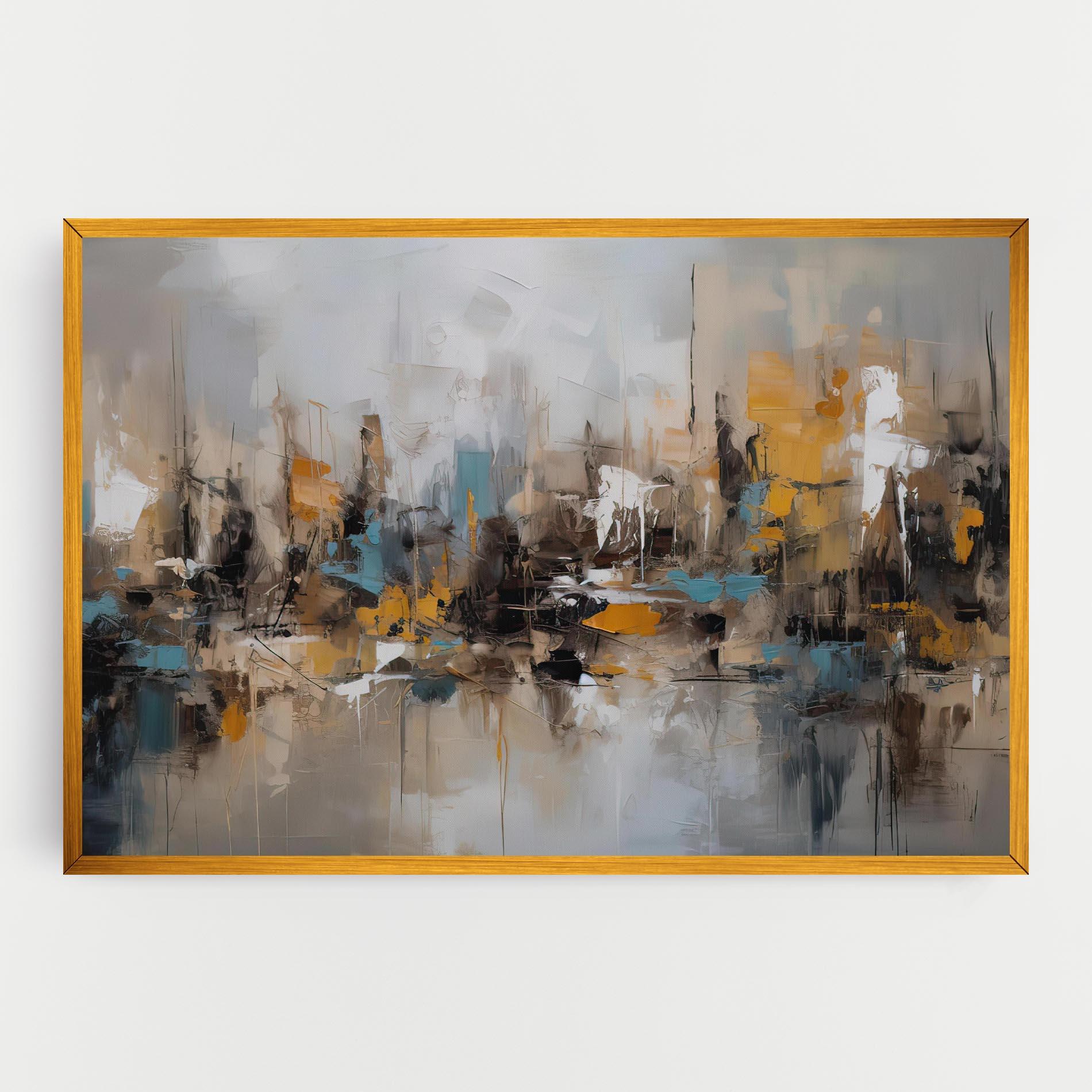 Картина на платно Abstract Los Angeles mockup 0