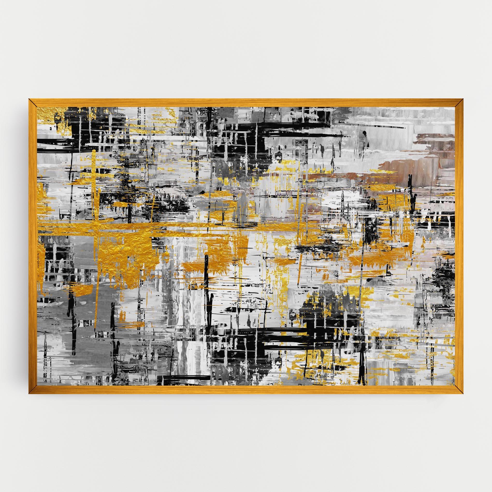 Картина на платно Abstract Mix Color mockup 0
