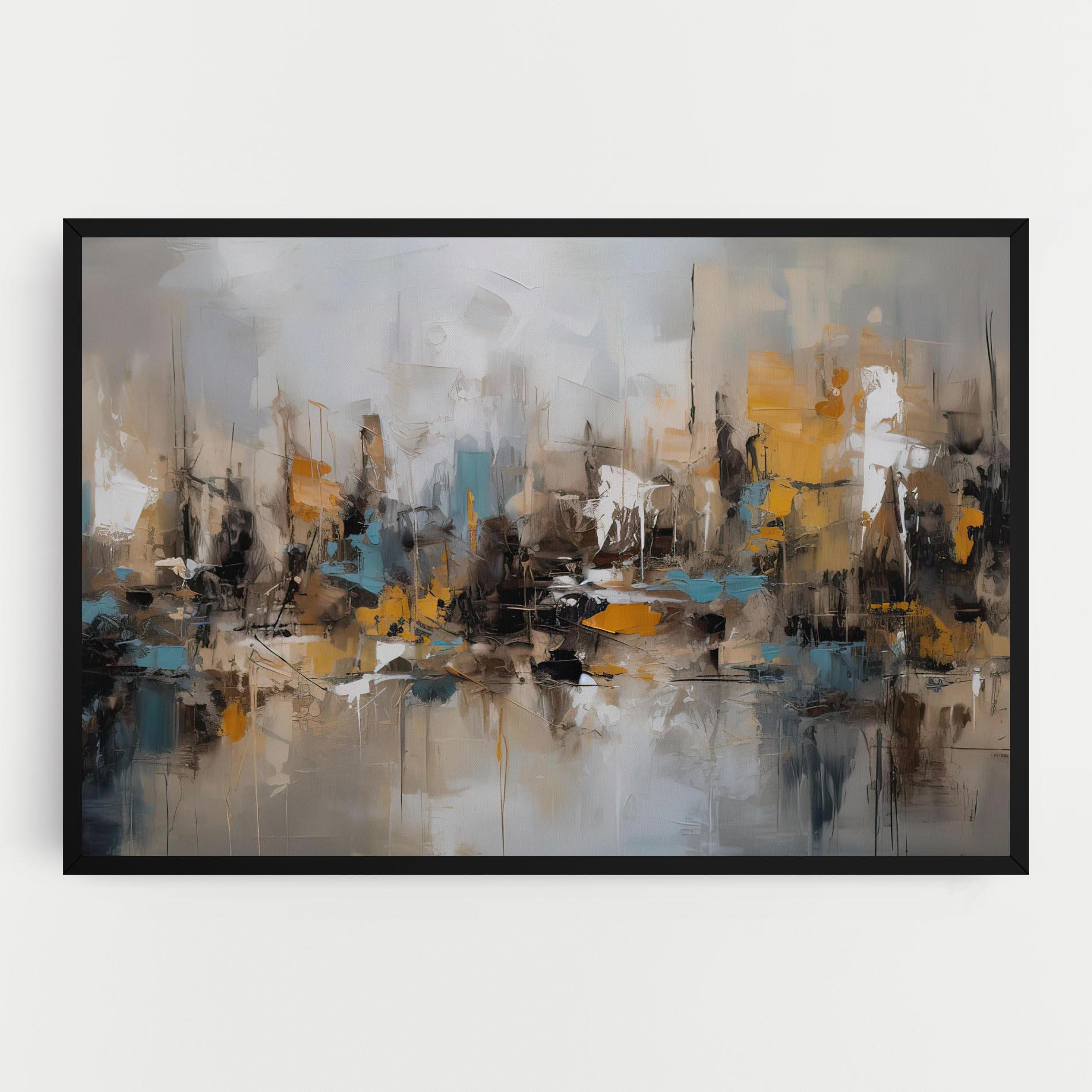 Картина на платно Abstract Los Angeles mockup 0