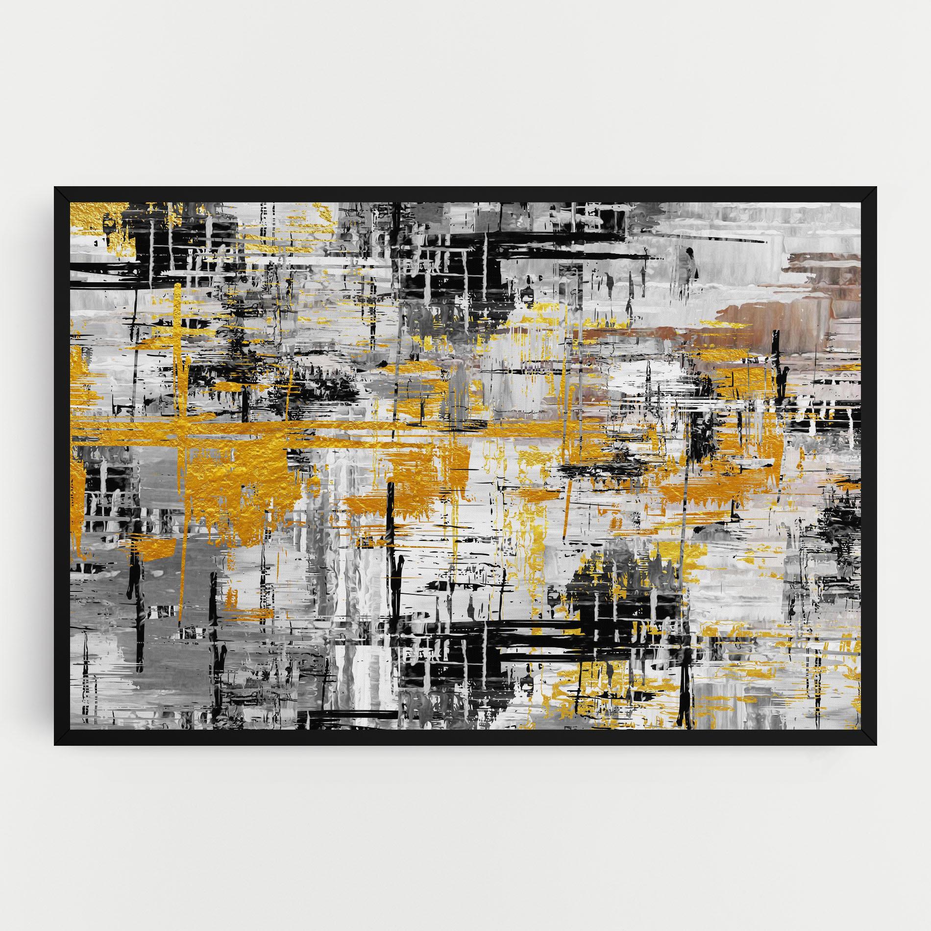 Картина на платно Abstract Mix Color mockup 0