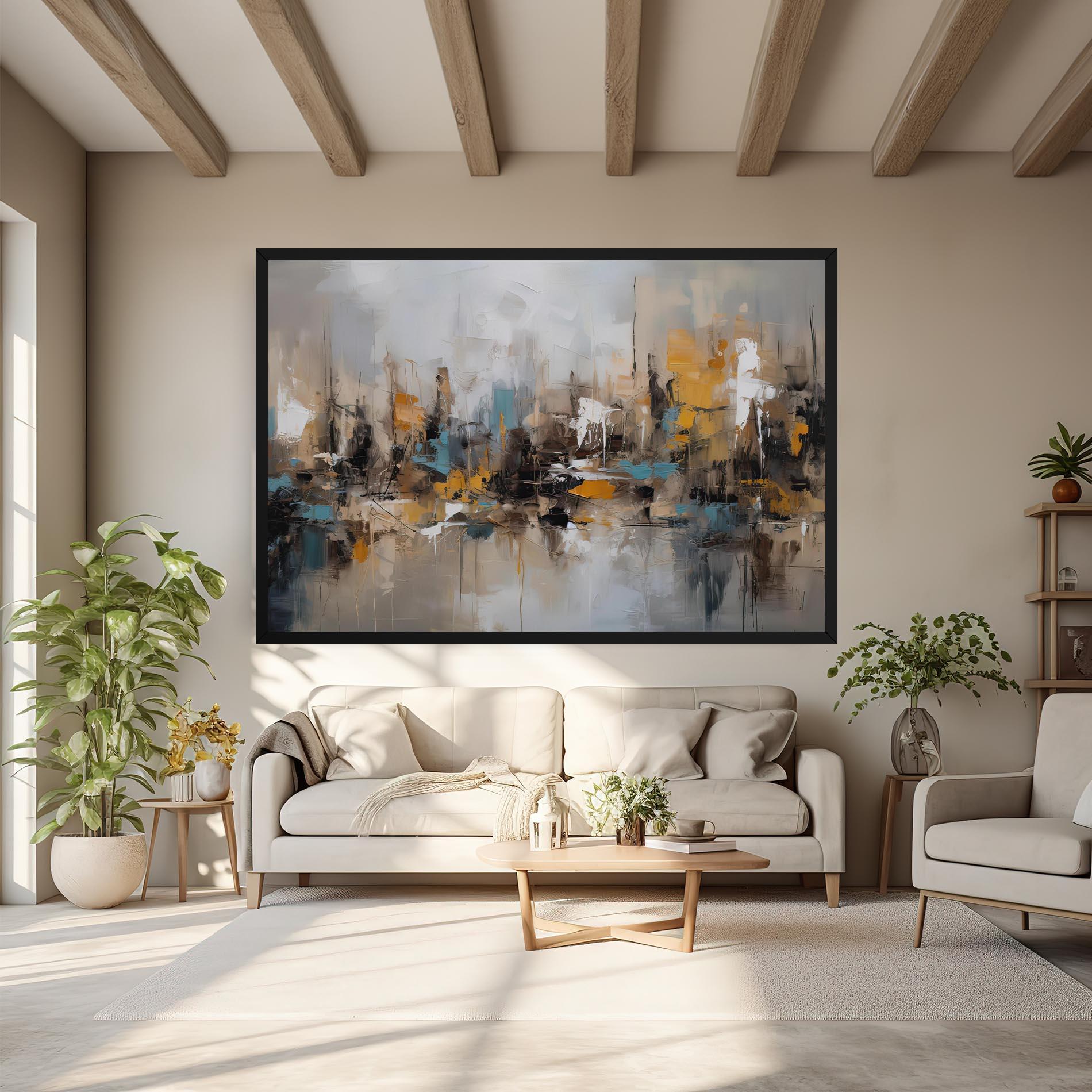 Картина на платно Abstract Los Angeles mockup 6