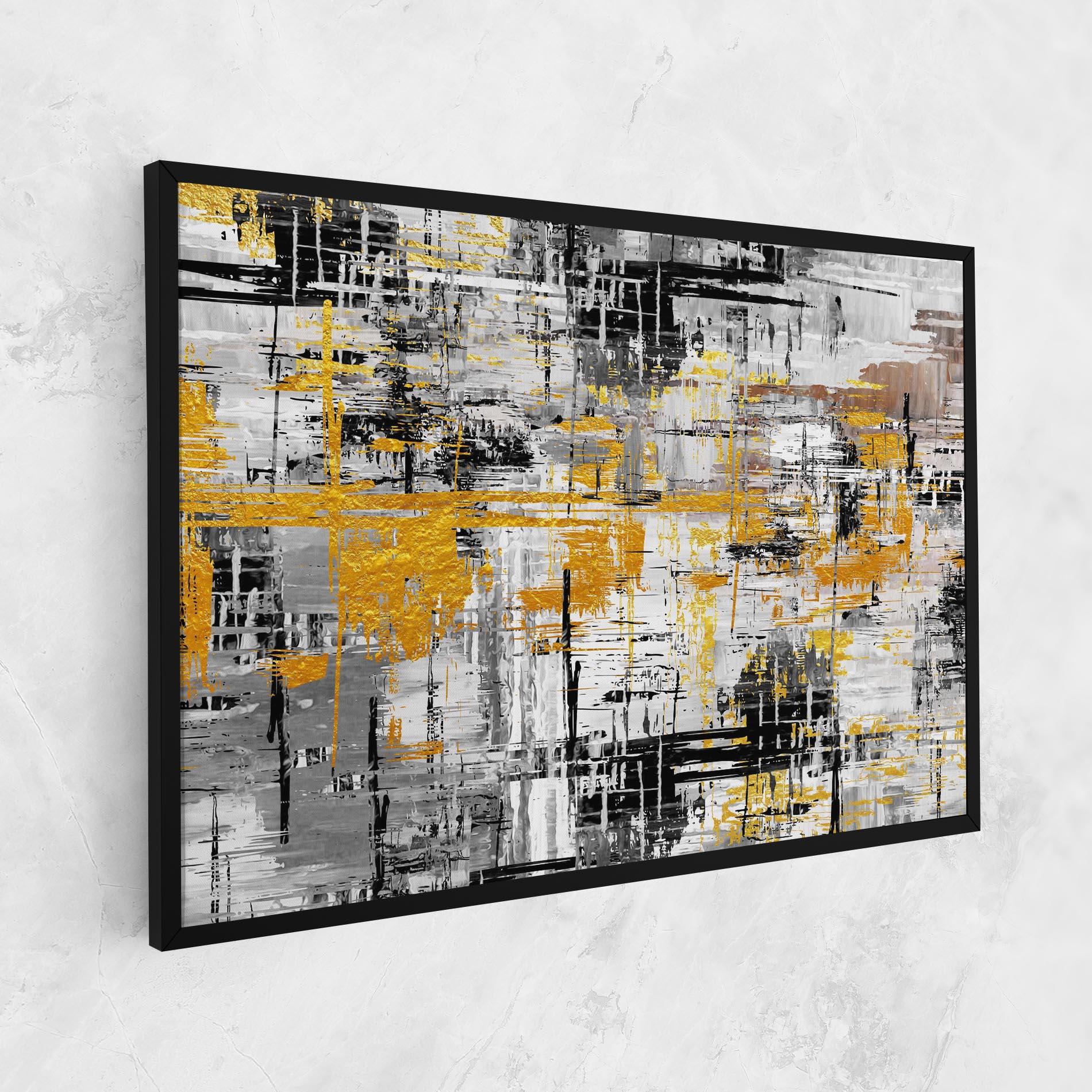 Картина на платно Abstract Mix Color mockup 1