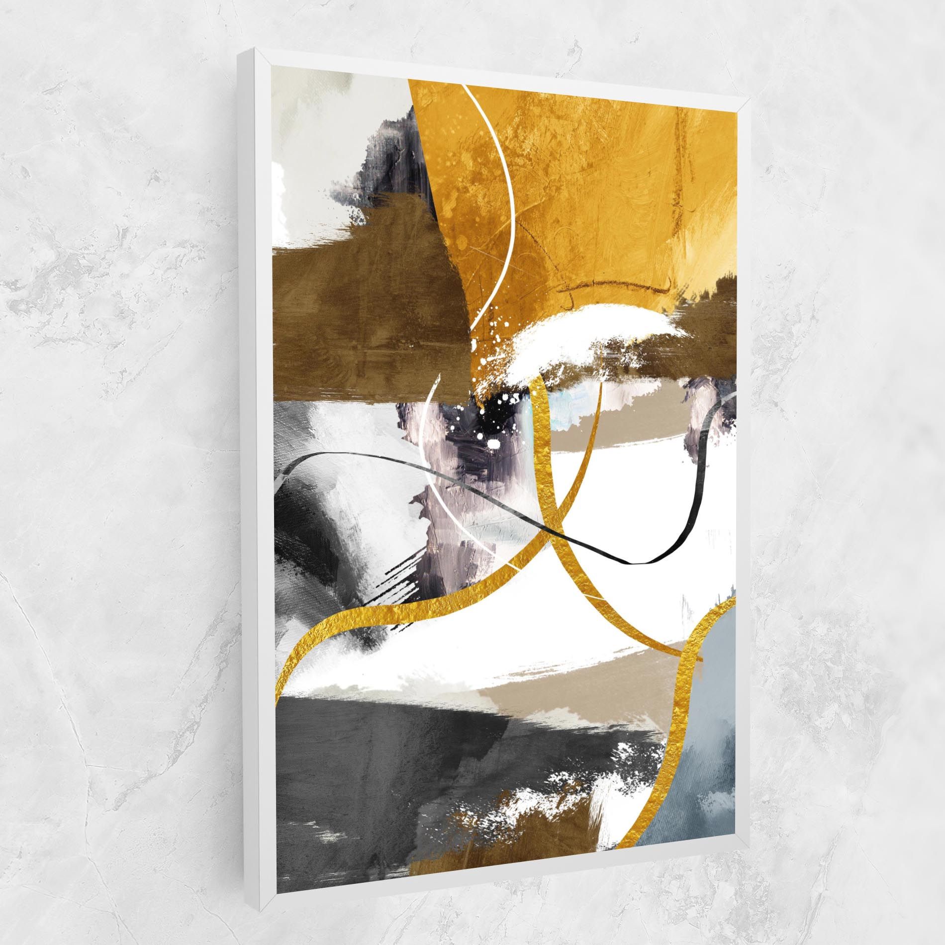 Chaotic Golden Painting mockup 1