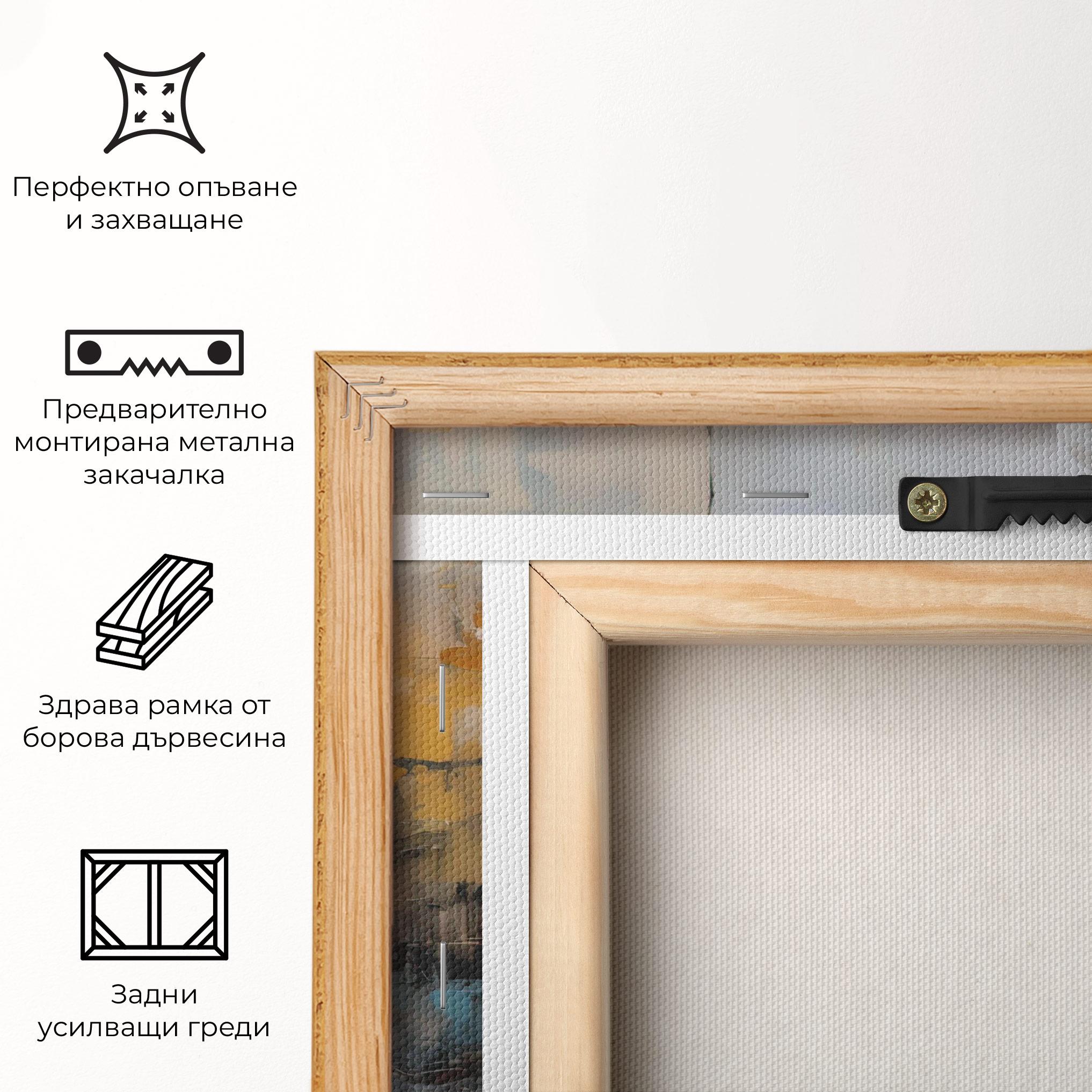 Картина на платно Abstract Los Angeles mockup 5