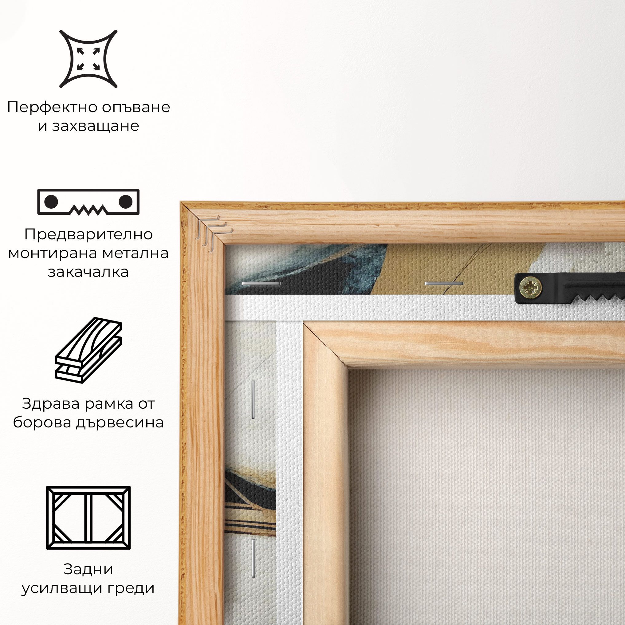 Golden Blue Marble mockup 5