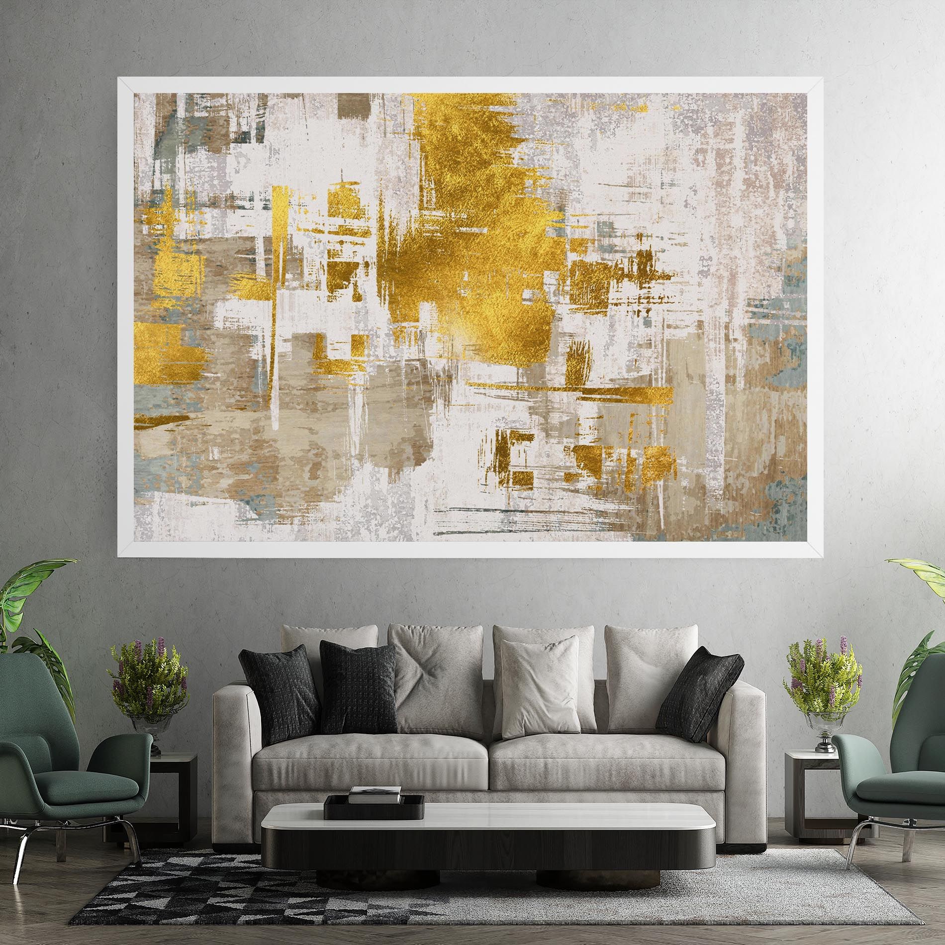 Gold And White Brush mockup 7