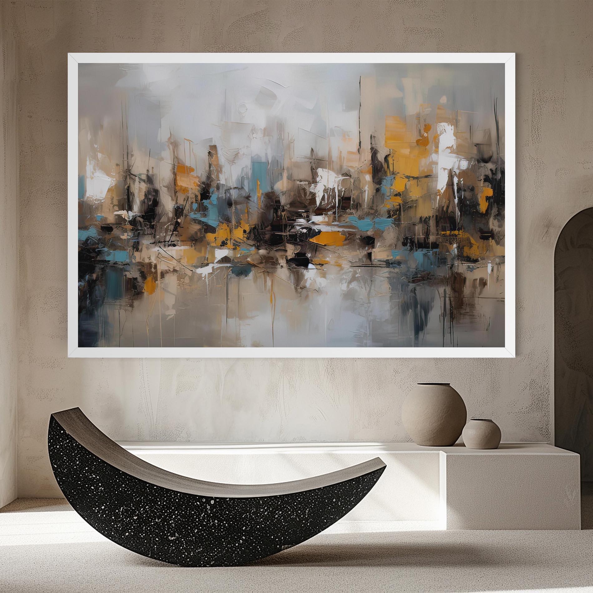 Картина на платно Abstract Los Angeles mockup 8