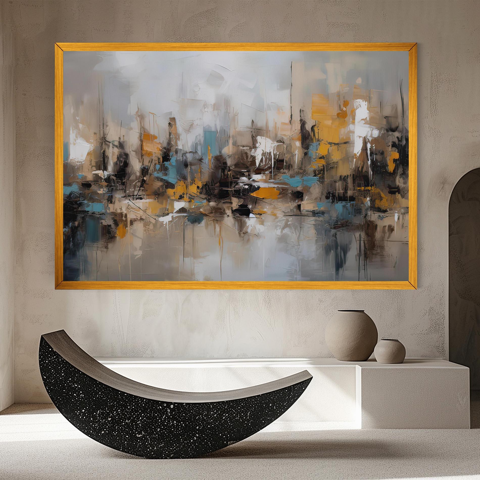 Картина на платно Abstract Los Angeles mockup 8