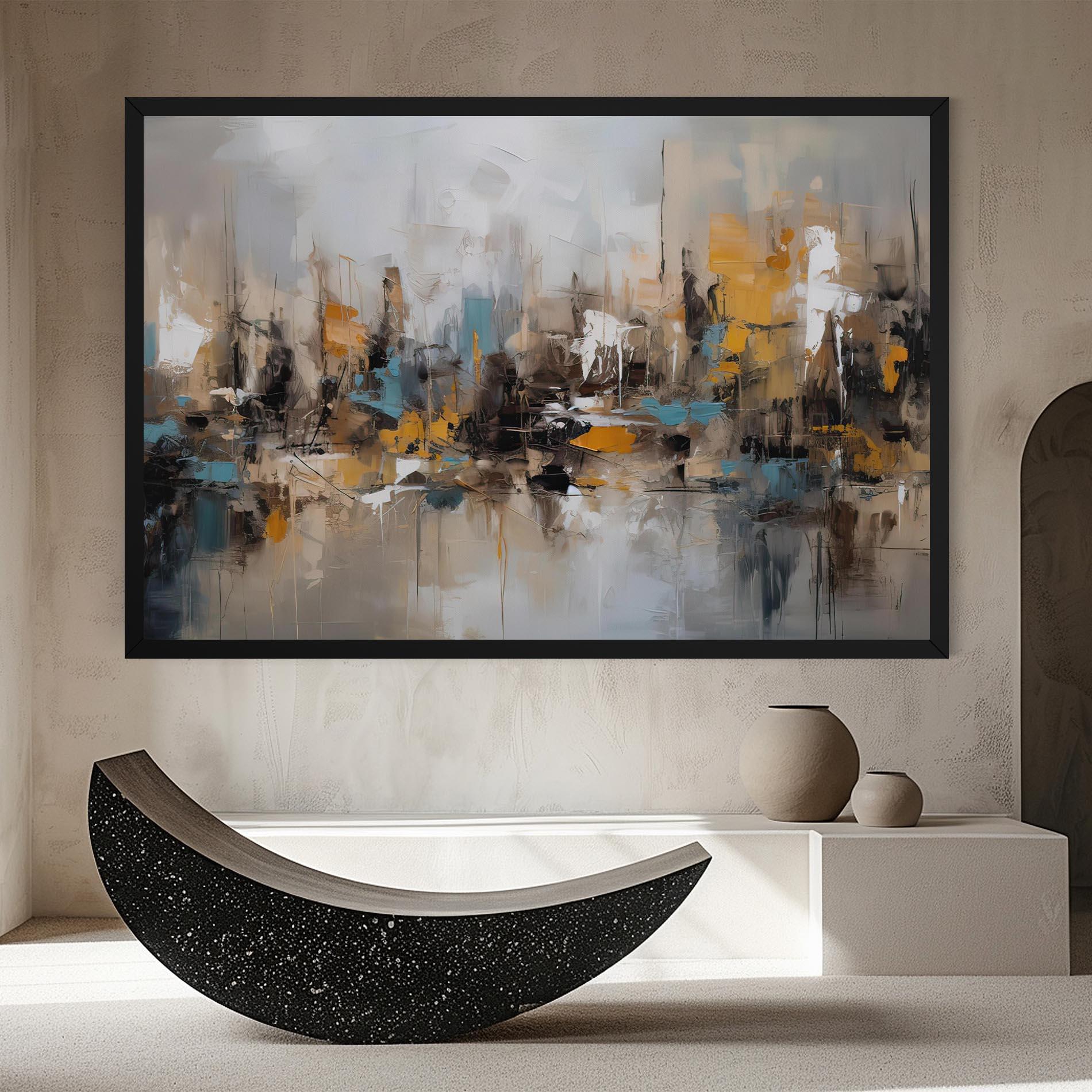 Картина на платно Abstract Los Angeles mockup 8