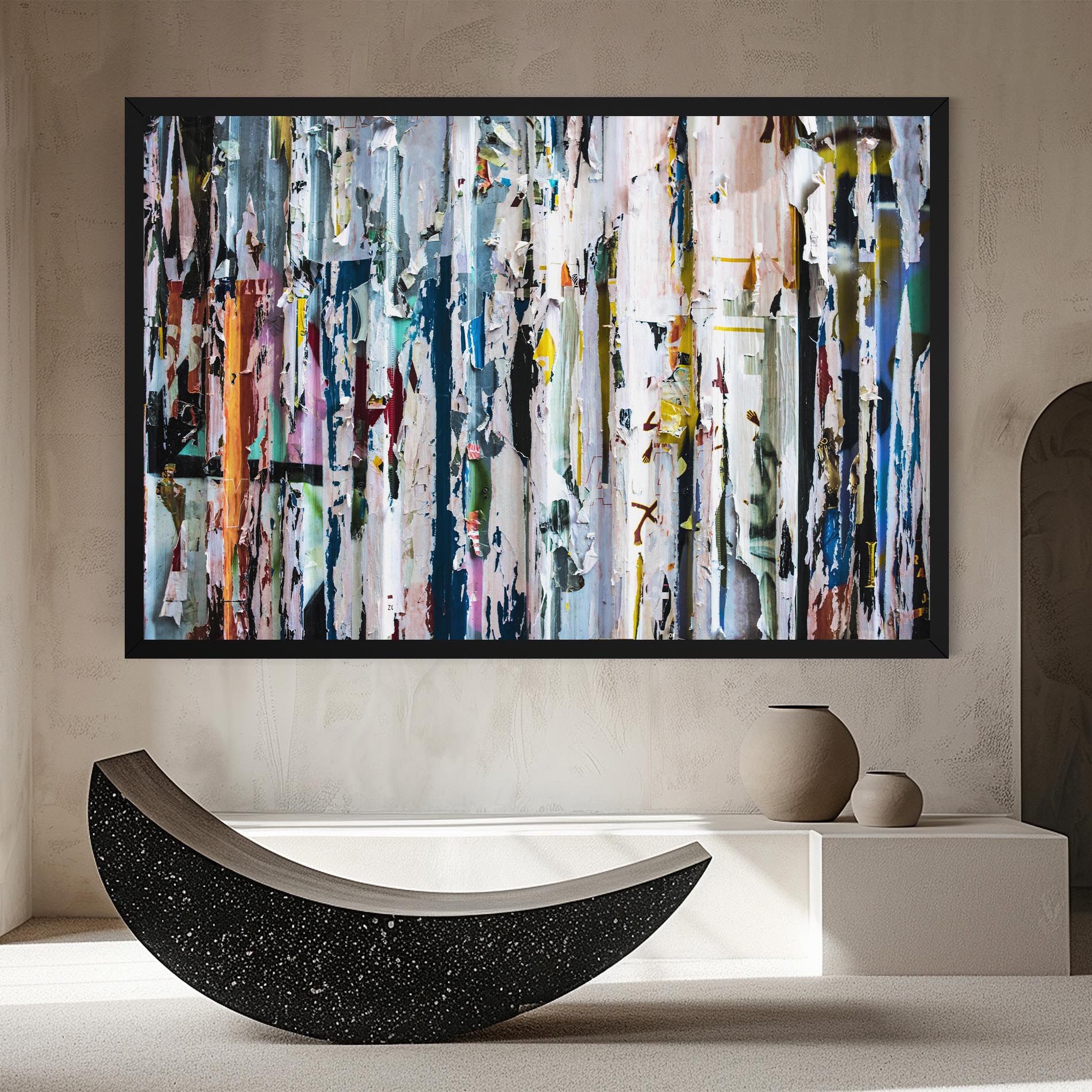 Abstract Torn Paper mockup 8