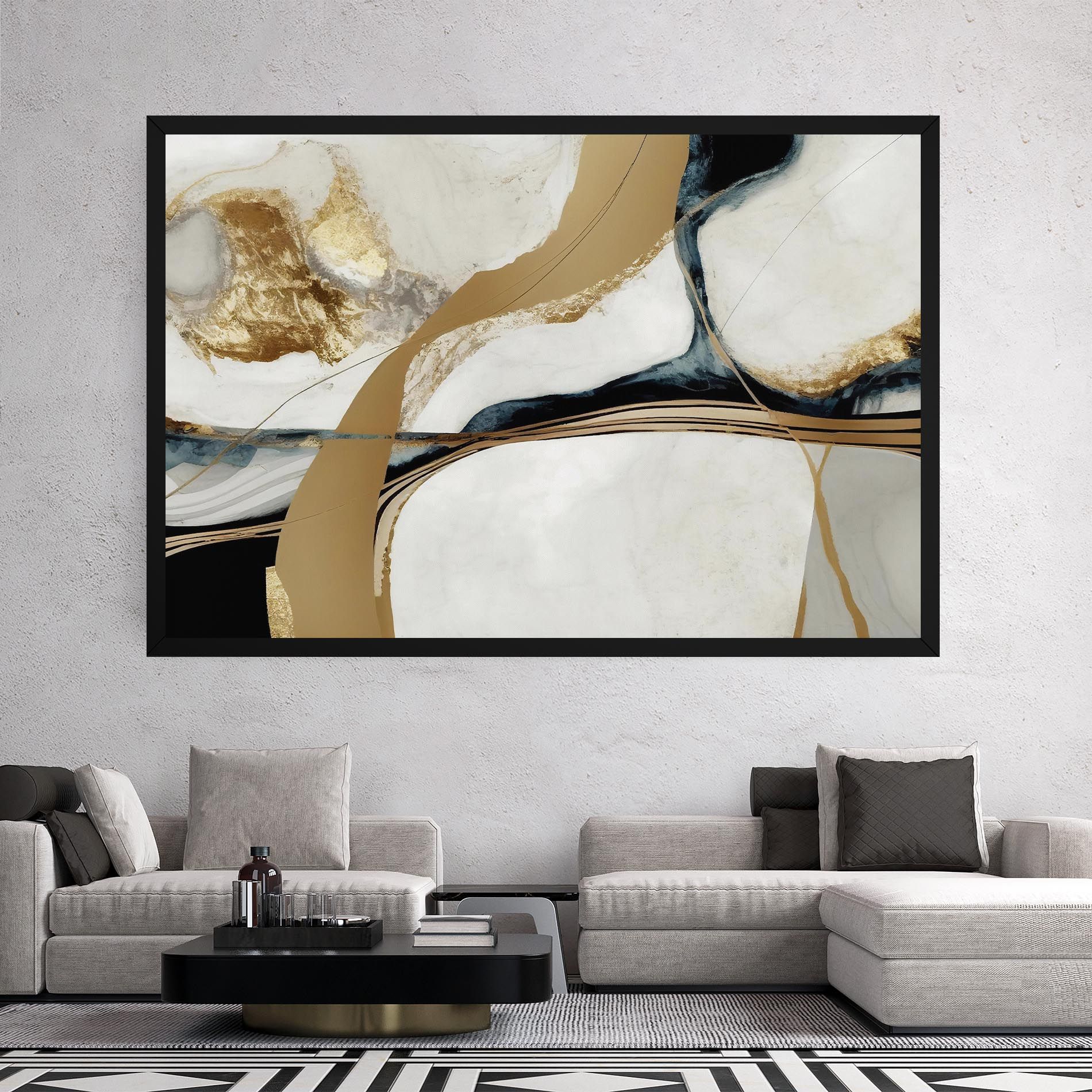 Golden Blue Marble mockup 2