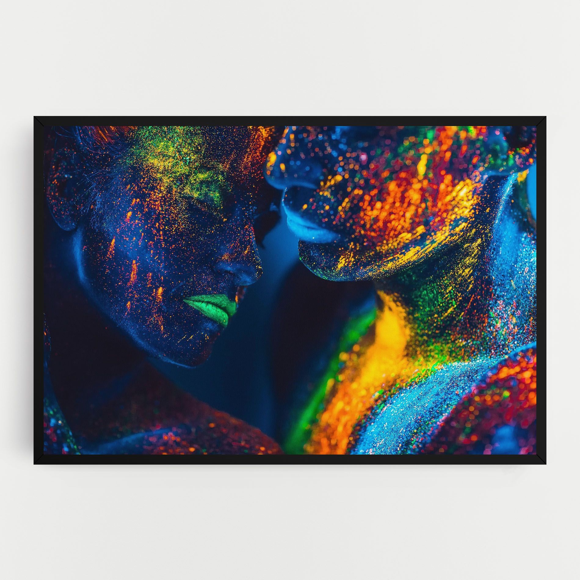 Fluorescent Green Lips mockup 0