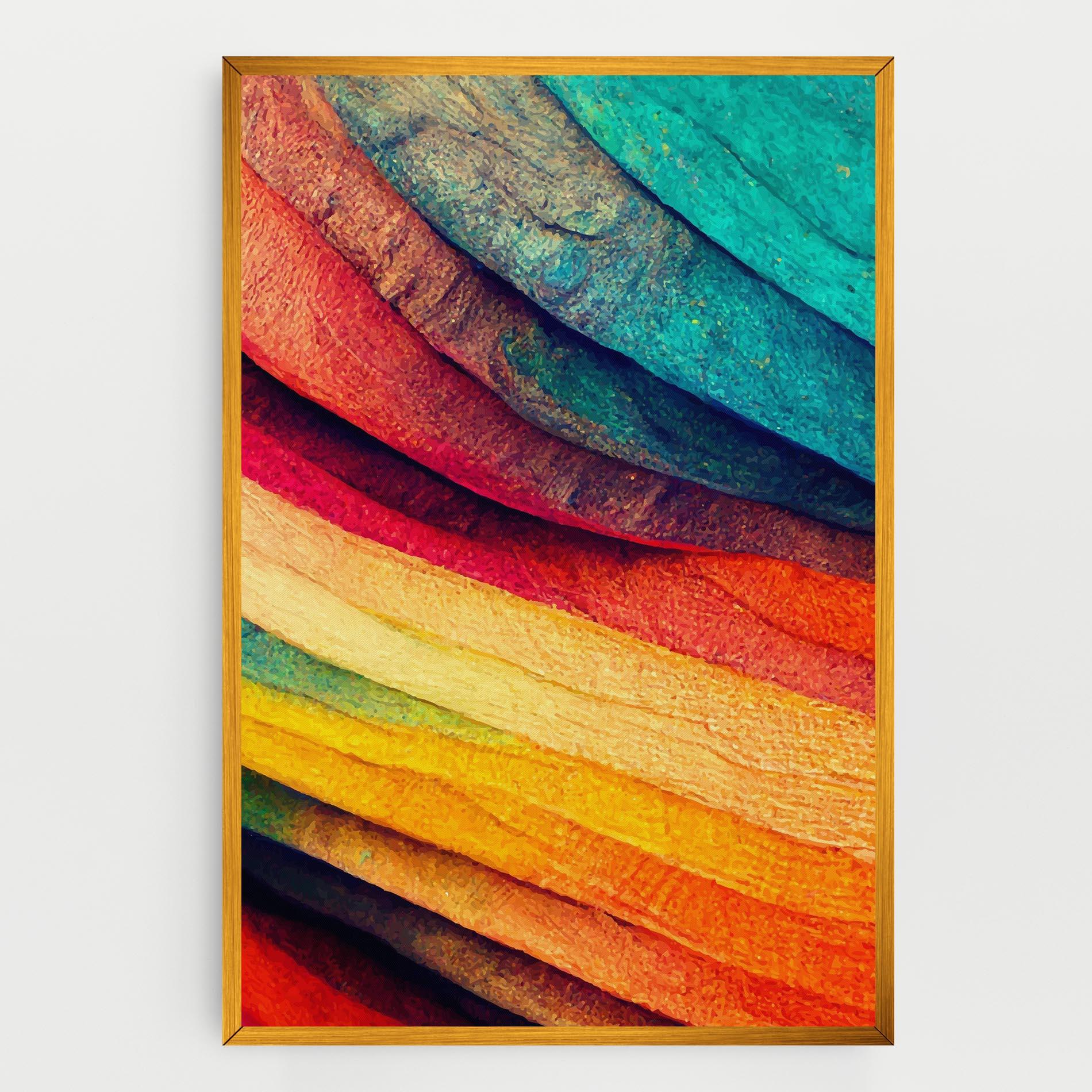 Картина на платно Autumn Abstract Color mockup 0