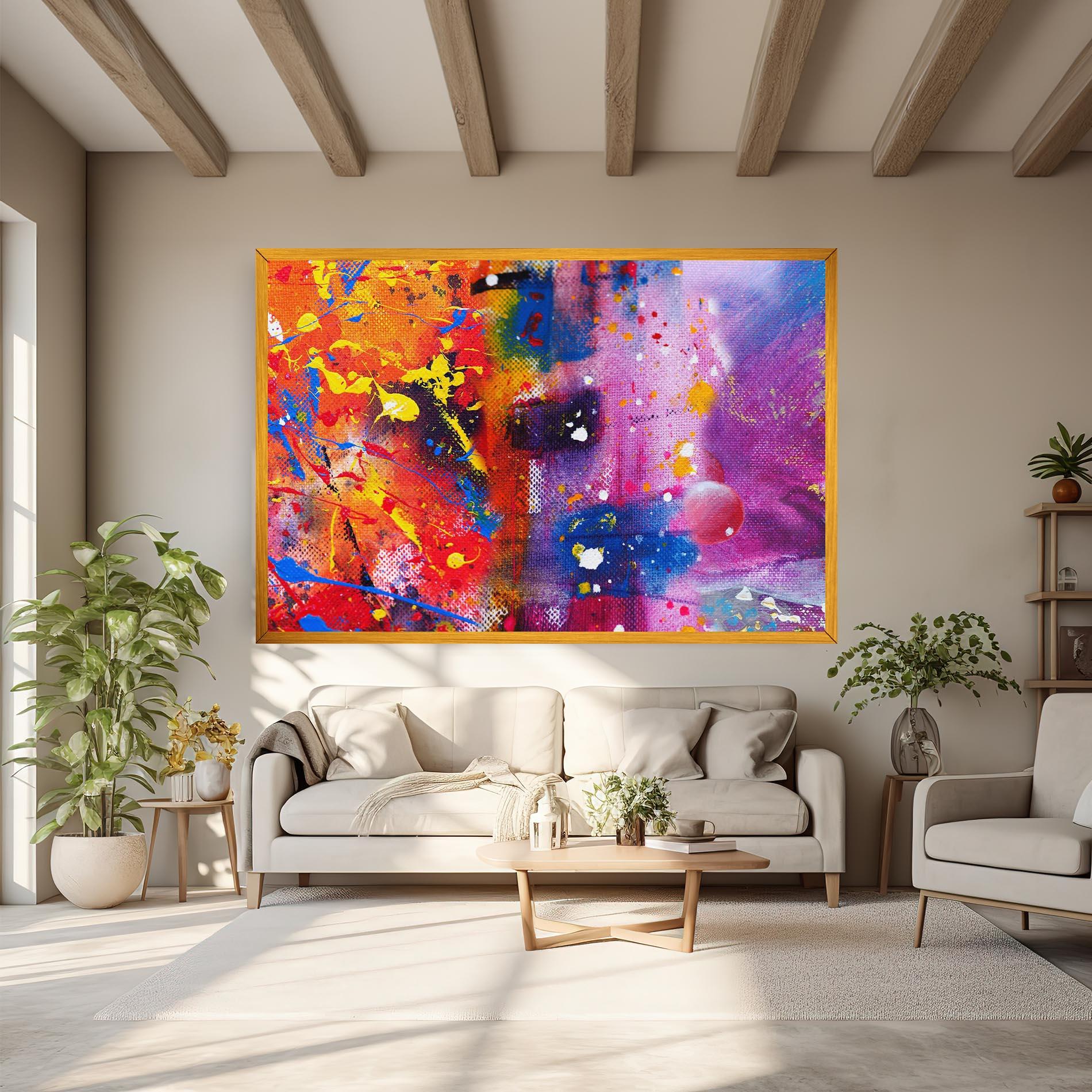 Картина на платно Art Panorama mockup 6