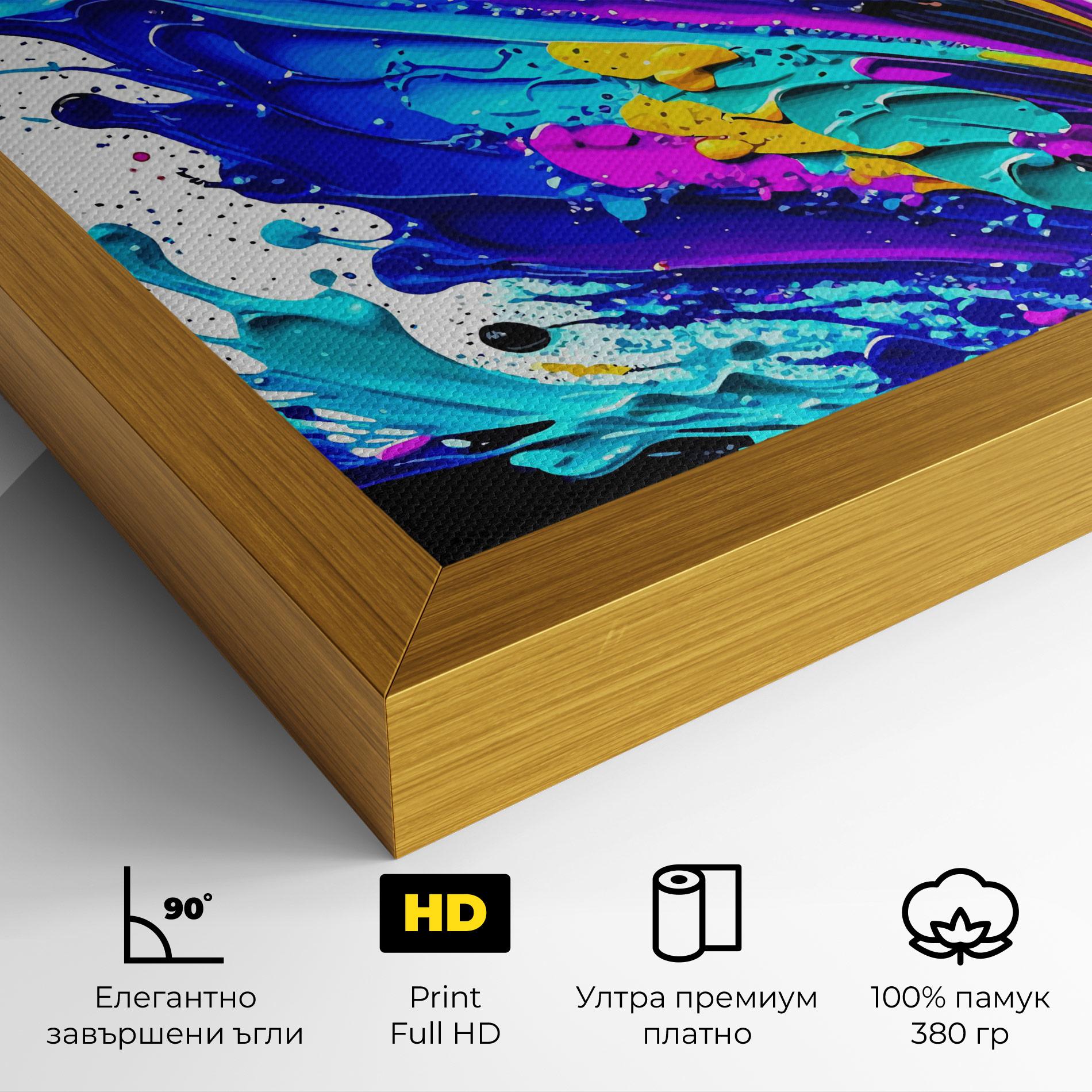 Картина на платно Beautiful Splash mockup 4