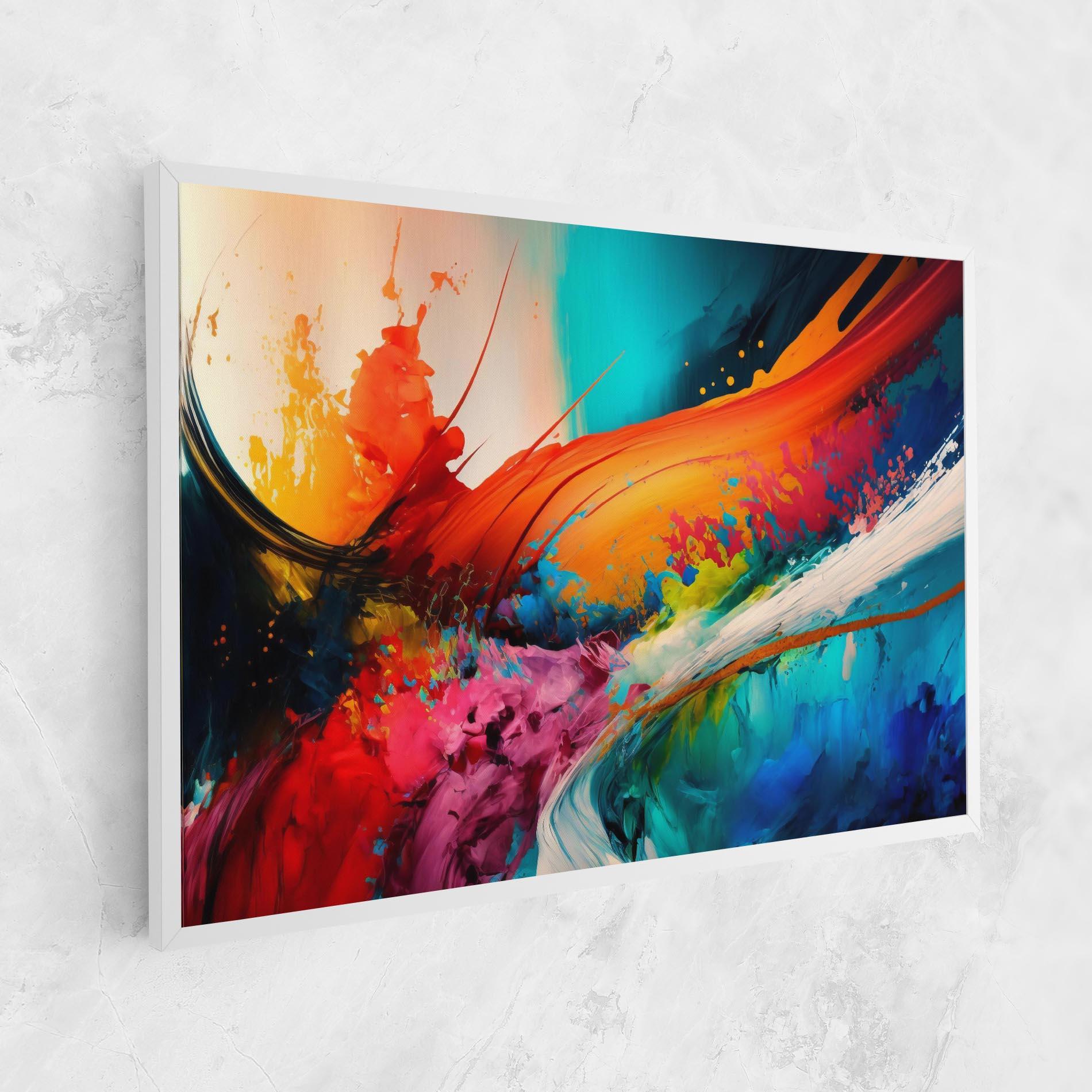 Картина на платно Art Brush Strokes mockup 1