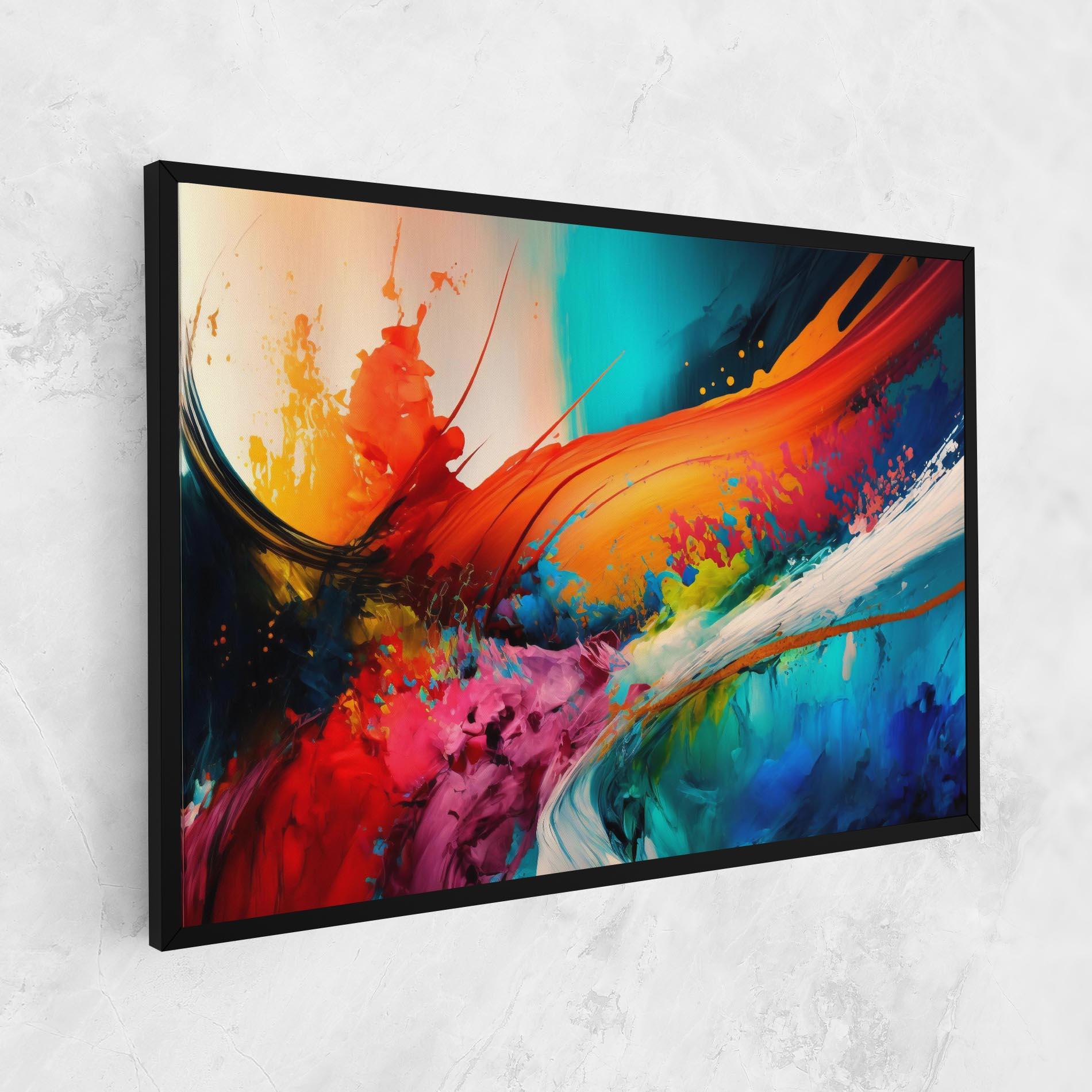 Картина на платно Art Brush Strokes mockup 1