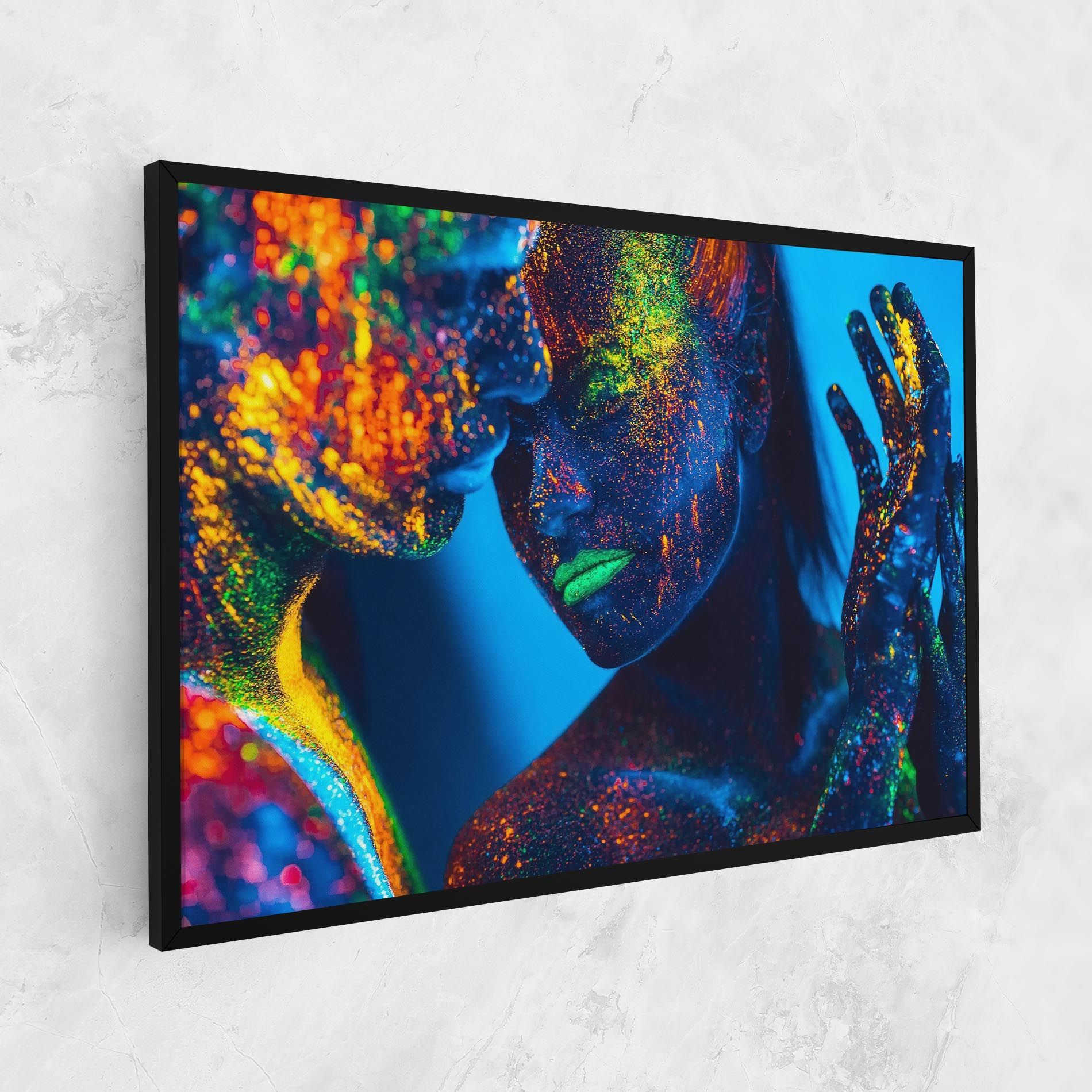 Fluorescent Couple mockup 1