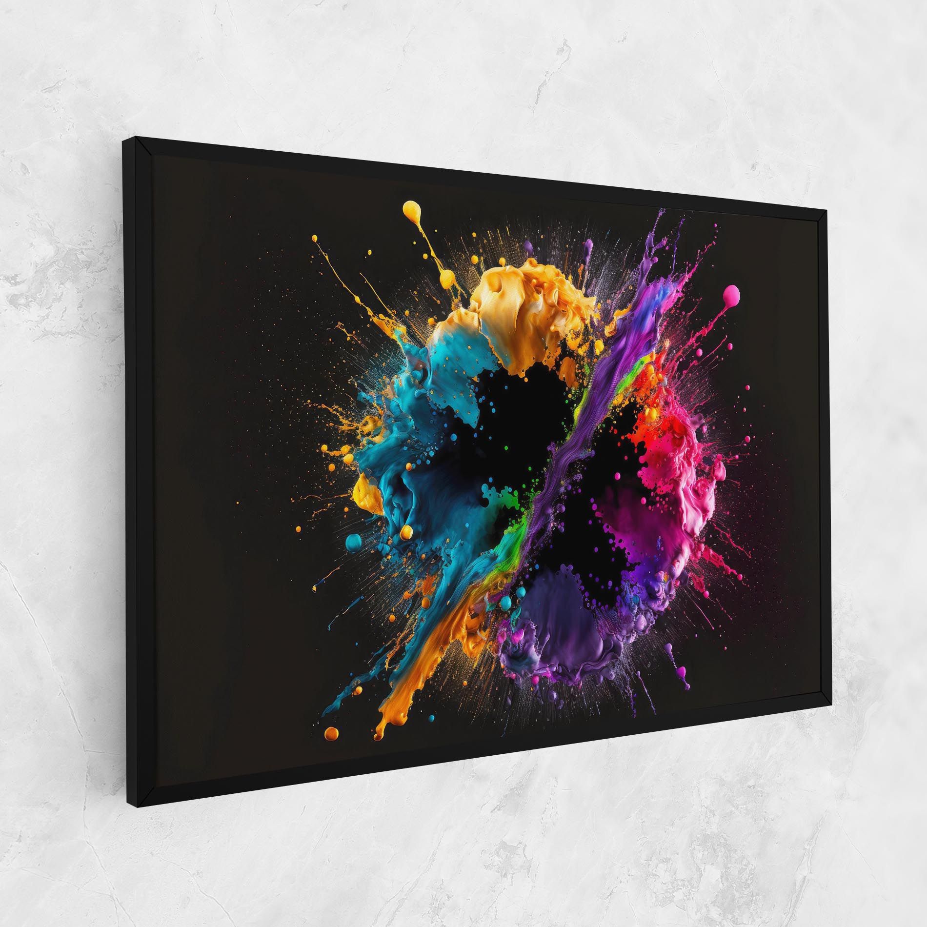 Oily Splash Explosion mockup 1