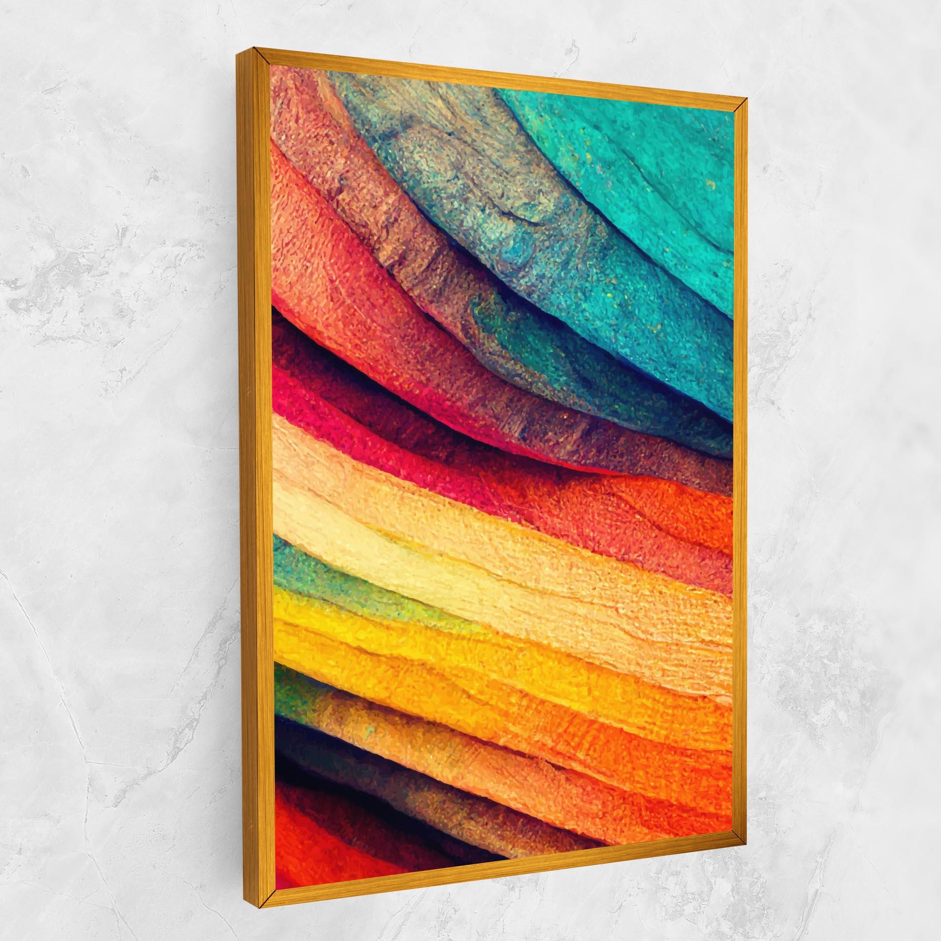 Картина на платно Autumn Abstract Color mockup 1